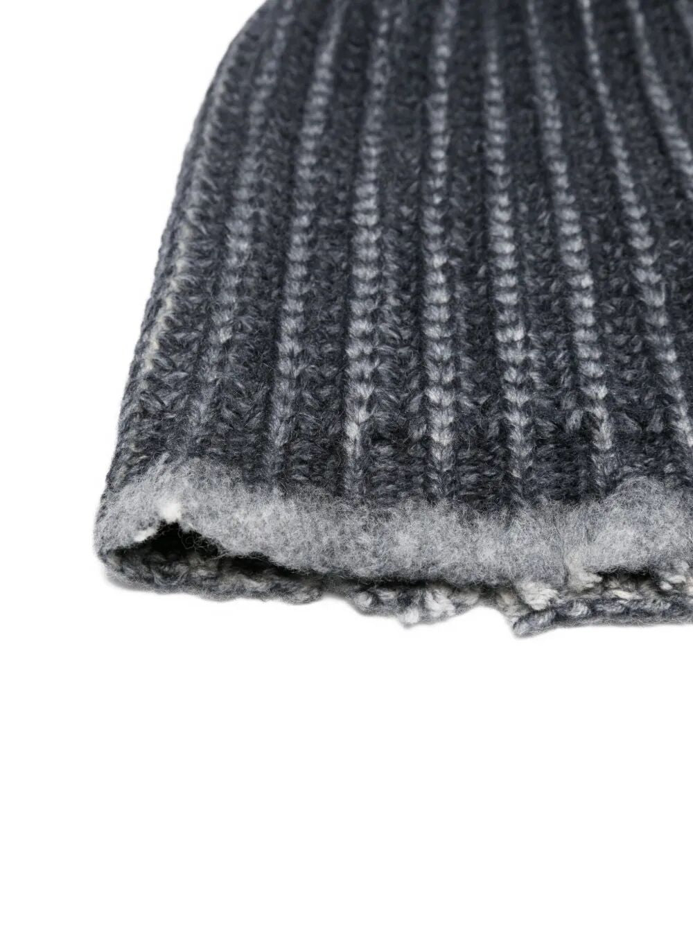 AVANT TOI Hand Painted Corn Cob Stitch Hat with Destroyed Effect