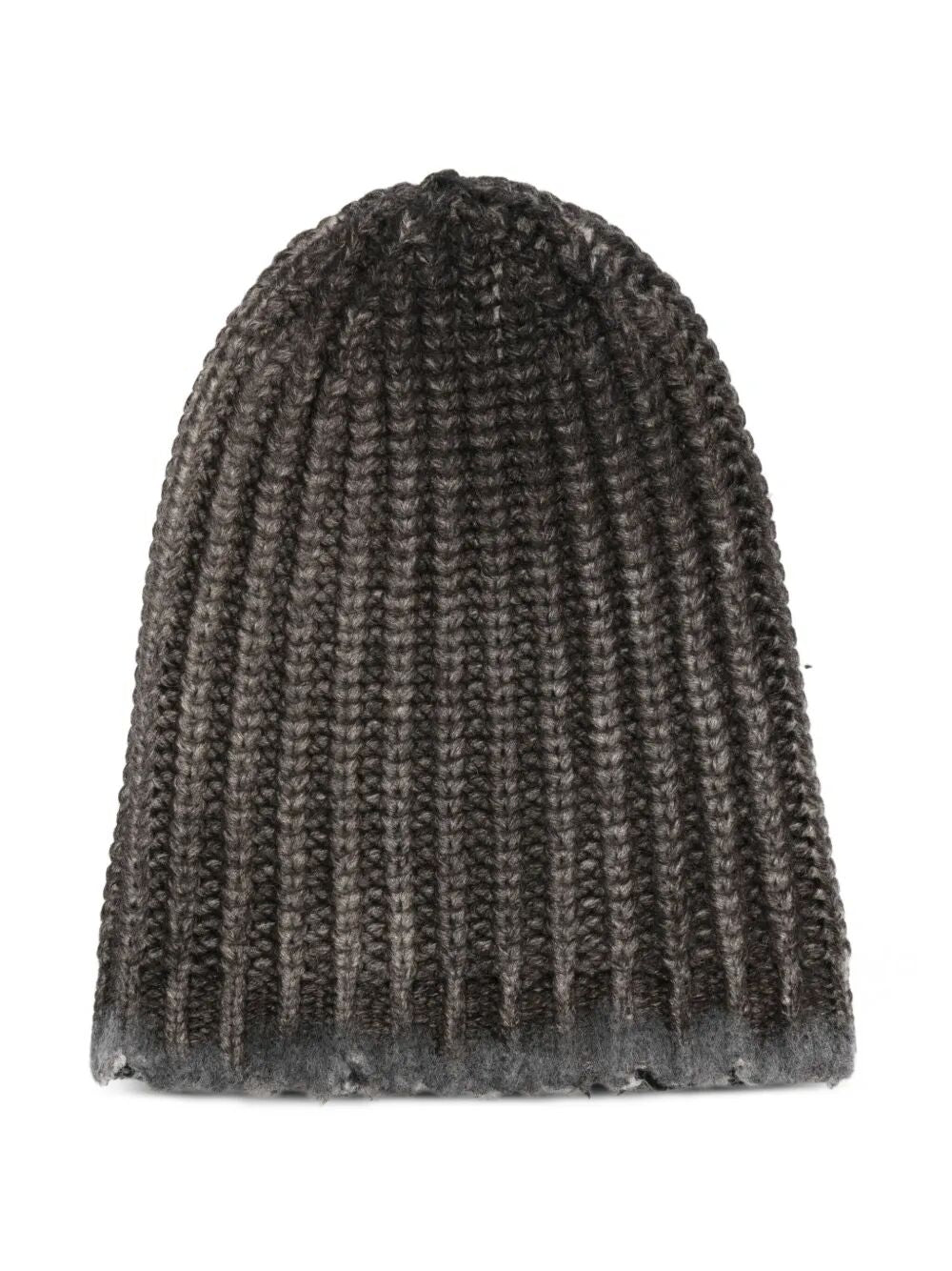 AVANT TOI Hand Painted Corn Cob Stitch Hat with Destroyed Effect