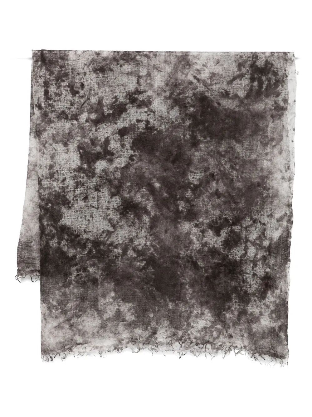 AVANT TOI Light Cashmere Scarf with Fringes 140x140cm