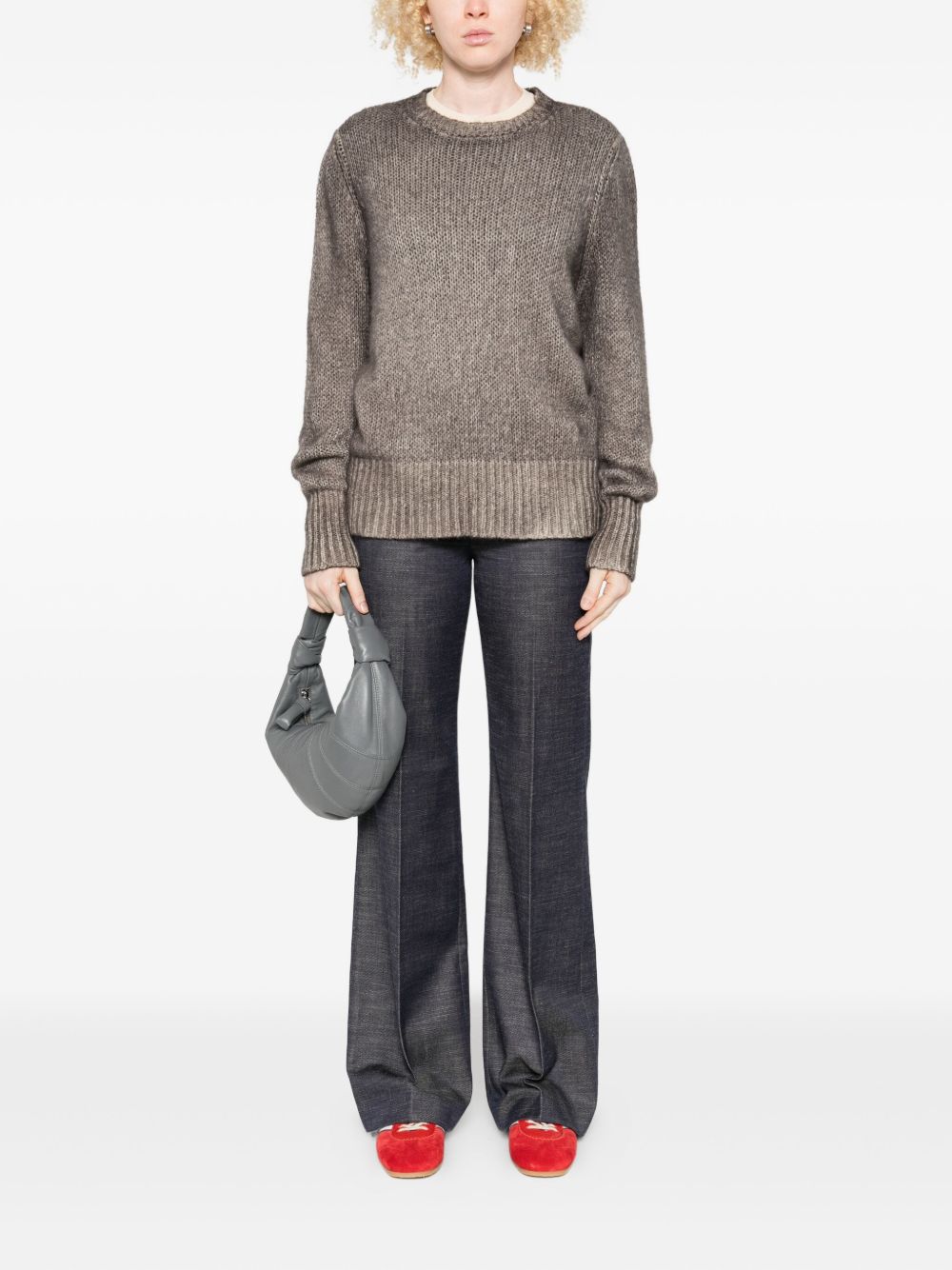 AVANT TOI Luxury Cashmere Crewneck Pullover for Women