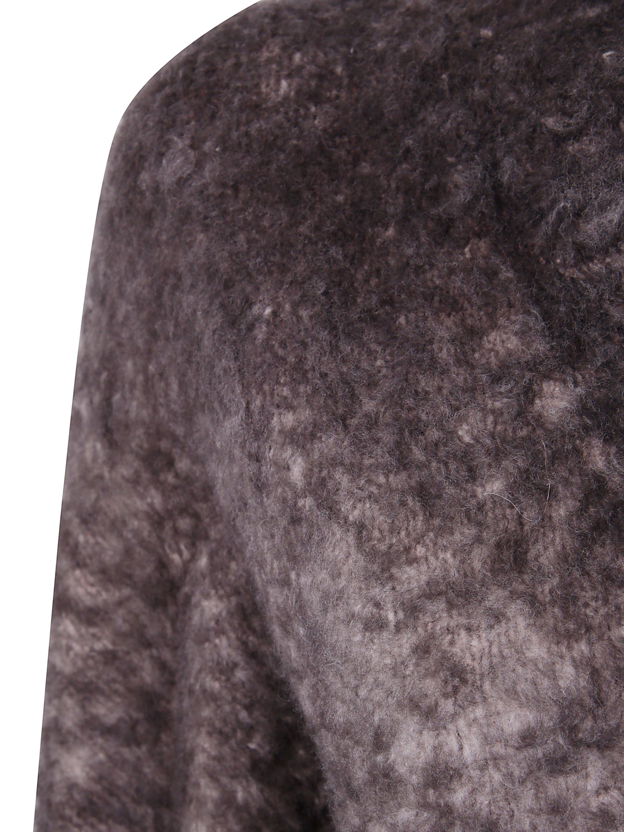 AVANT TOI Hand Painted Brushed Cotton V Neck Pullover for Women