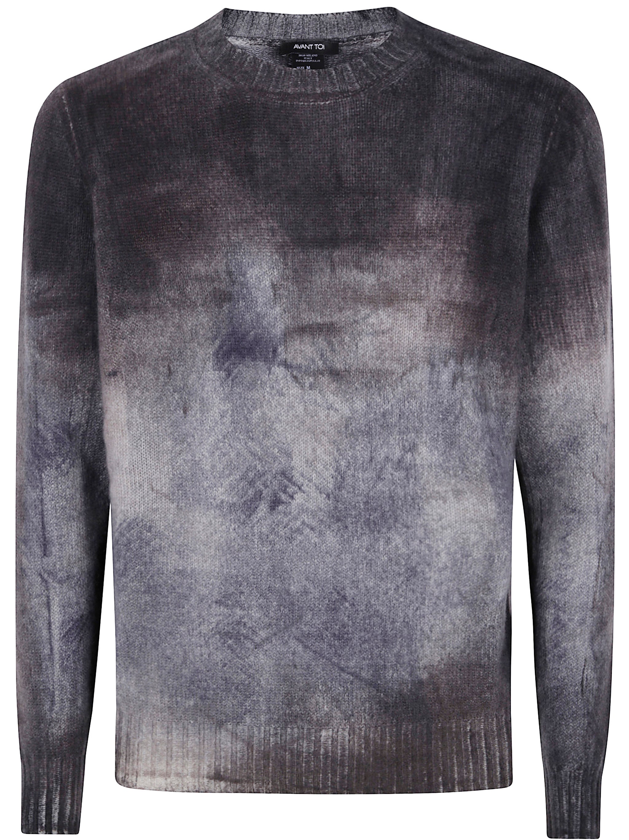 AVANT TOI Cashmere Off Gauge Round Neck Pullover