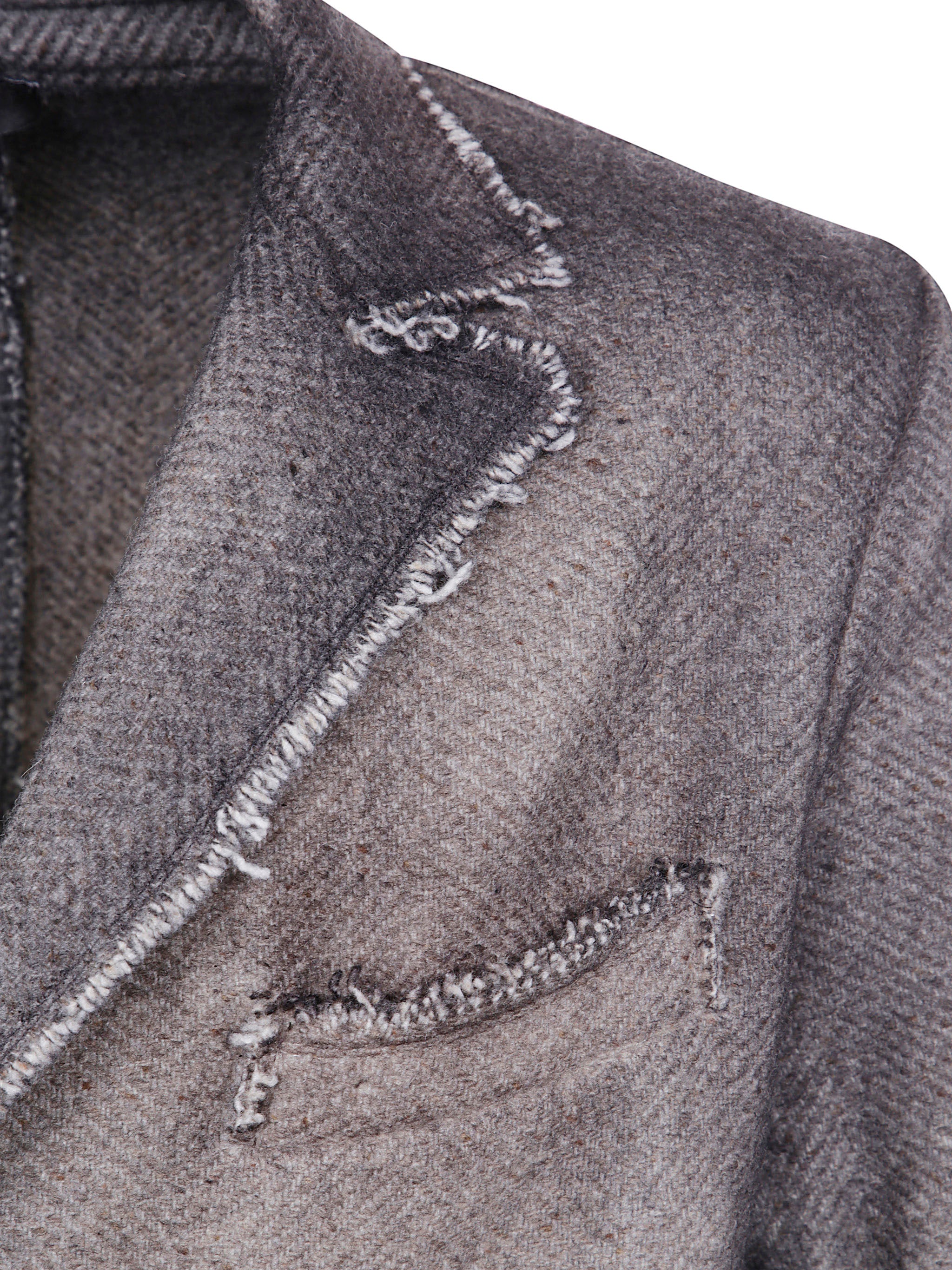 AVANT TOI Herringbone Reversible Jacket - Men's Outerwear