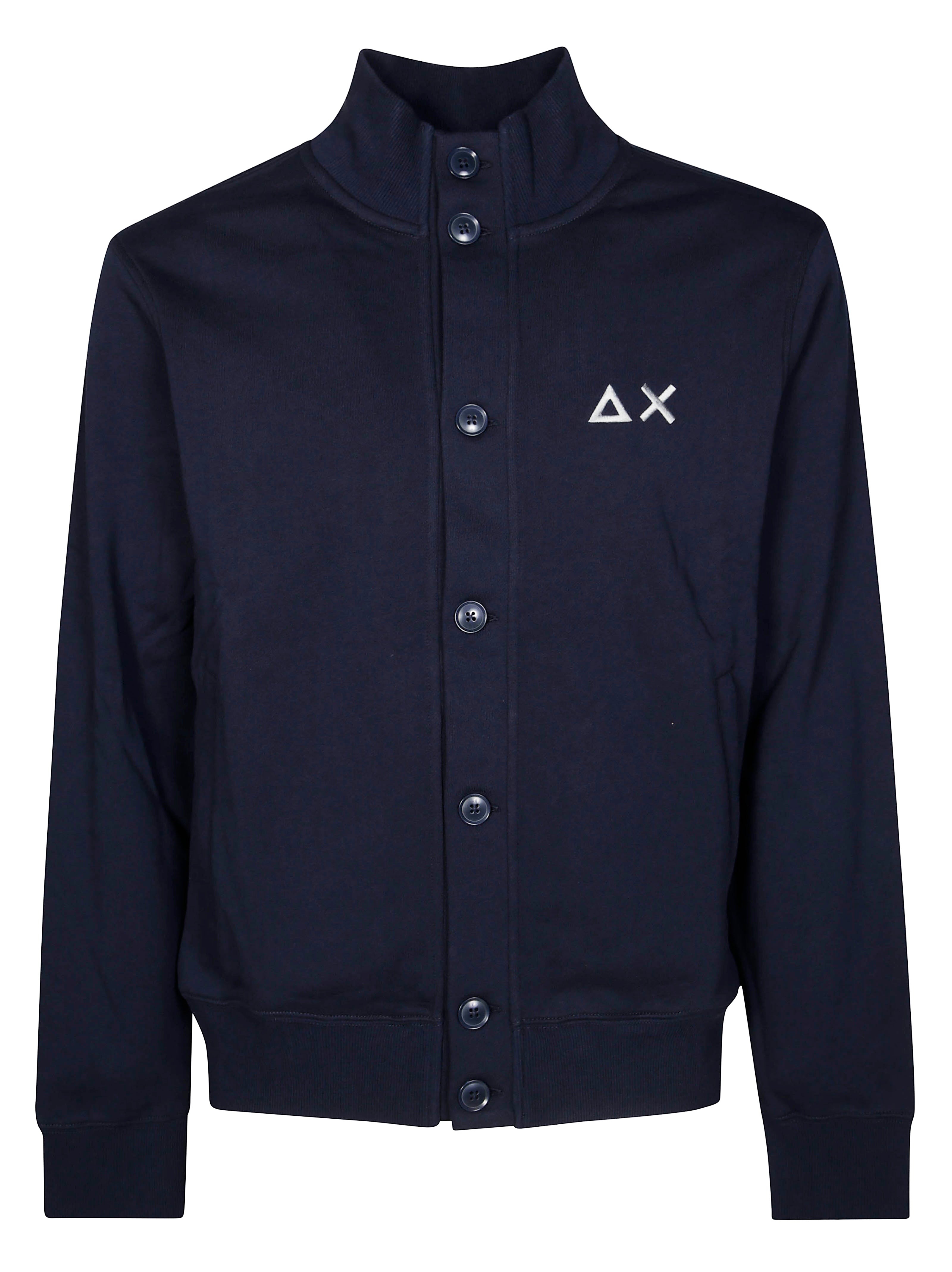 SUN 68 Basic Buttoned Cardigan for Women - FW25 Collection