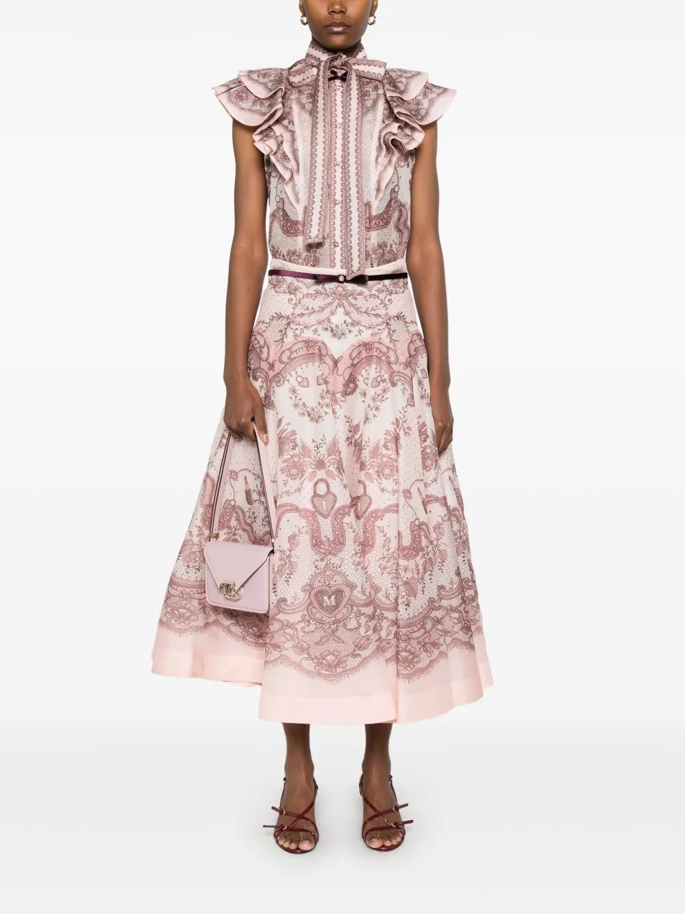 ZIMMERMANN Elegant Mini Skirt for Women - SS25 Collection