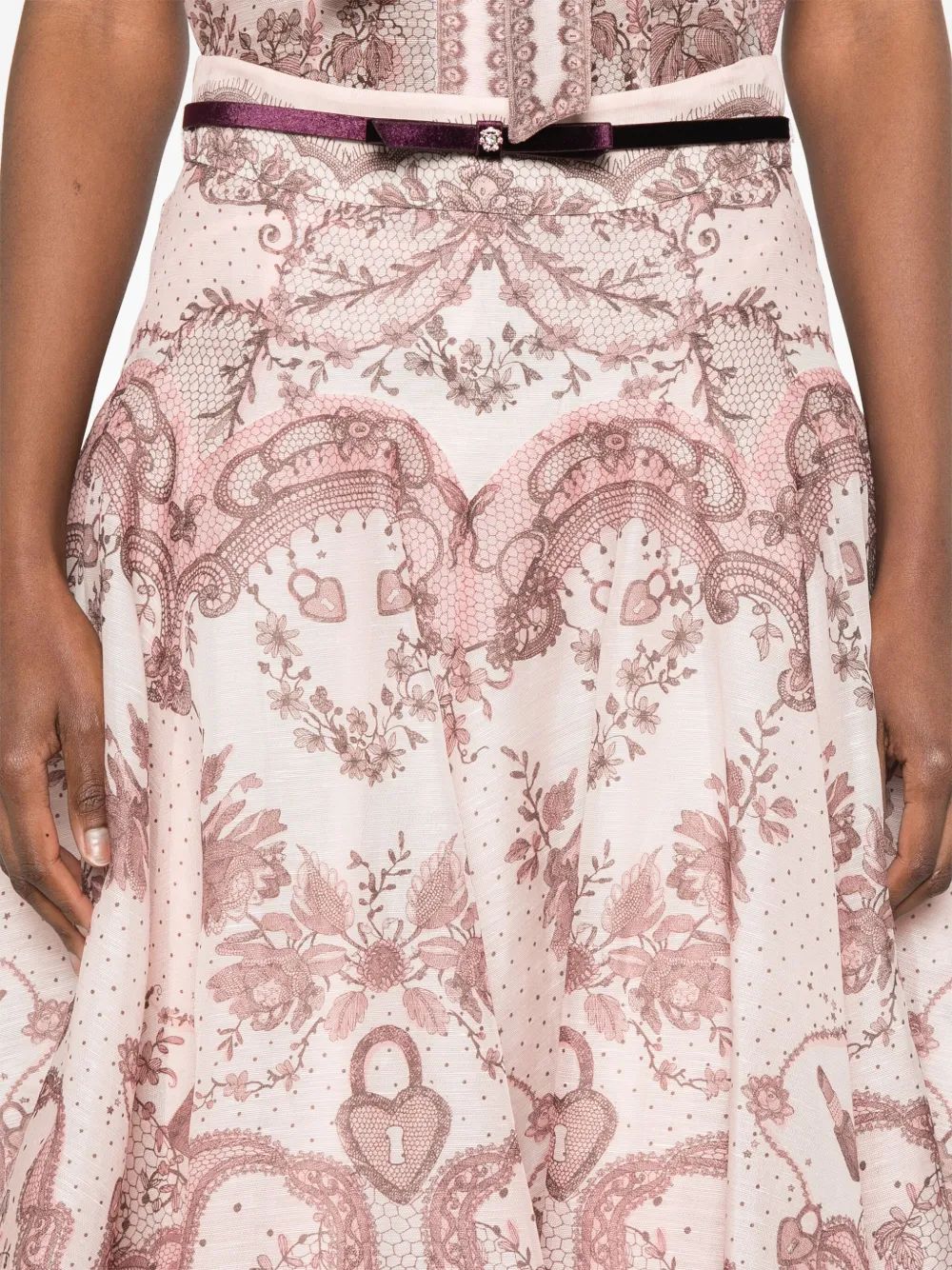 ZIMMERMANN Elegant Mini Skirt for Women - SS25 Collection