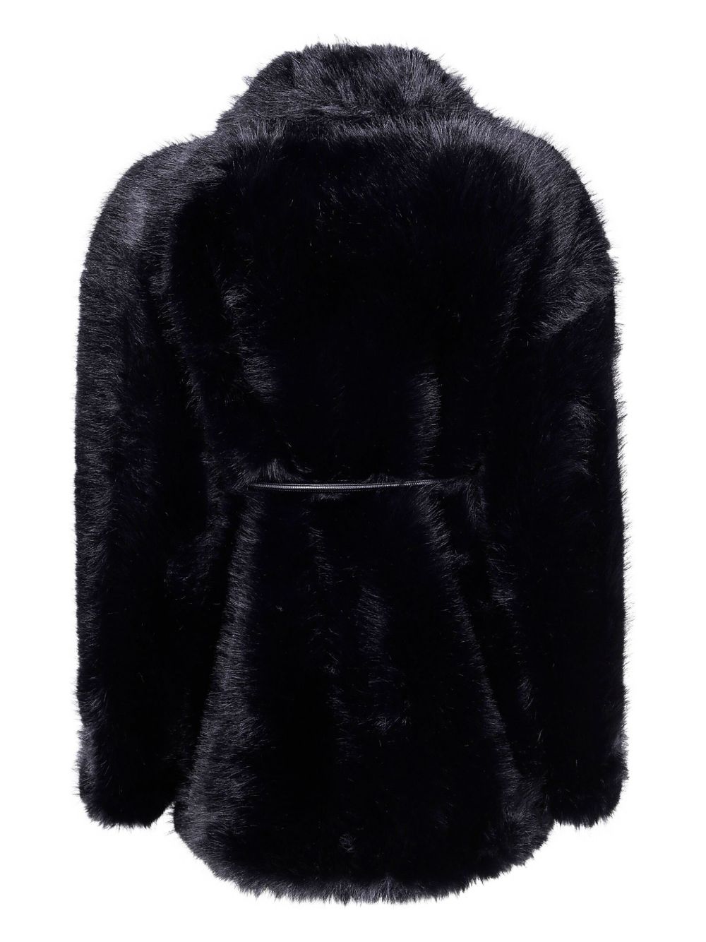 MAX MARA SPORTMAX Faux Fur Mid-Length Jacket
