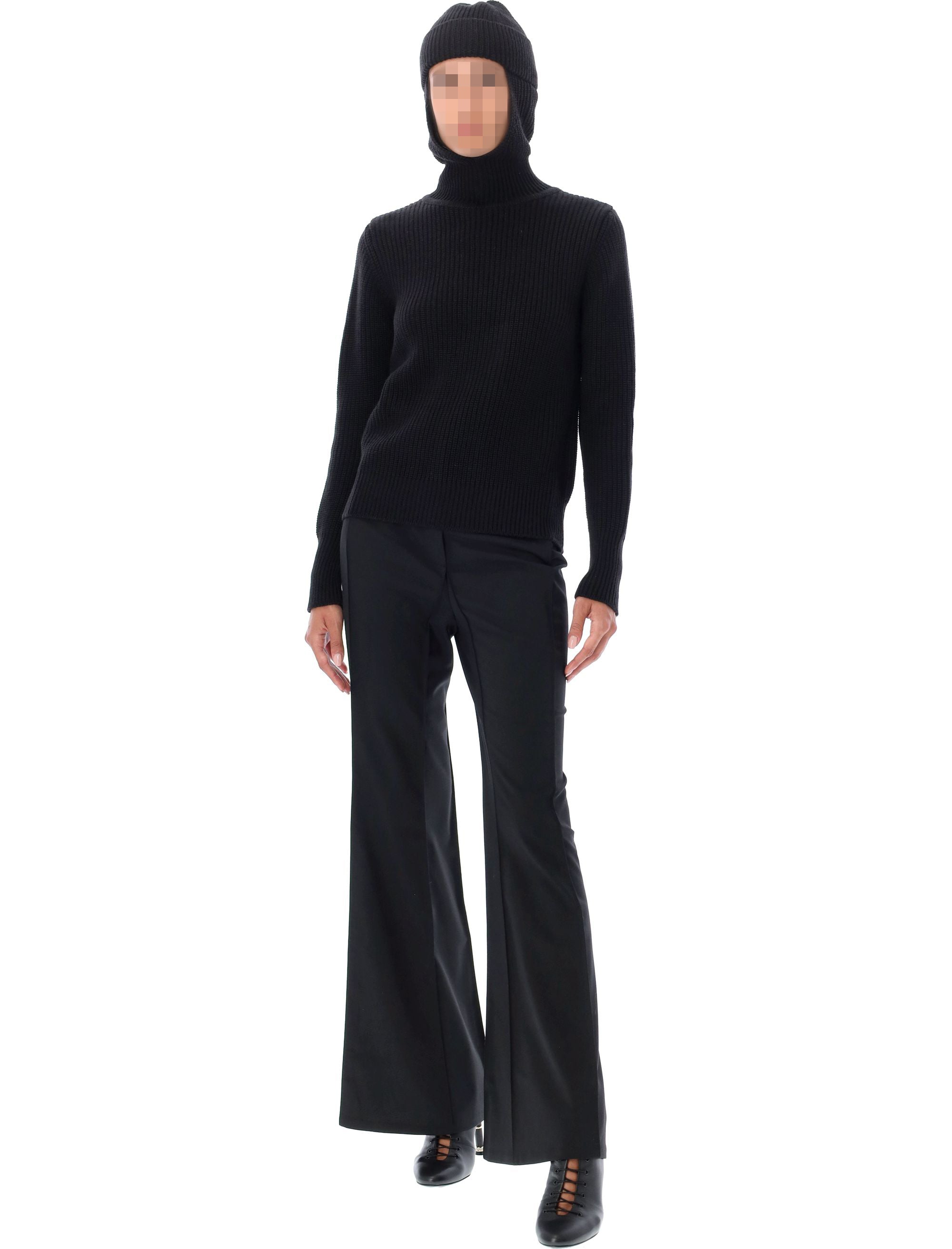 BEVZA Fitted Balaclava Sweater - Size S