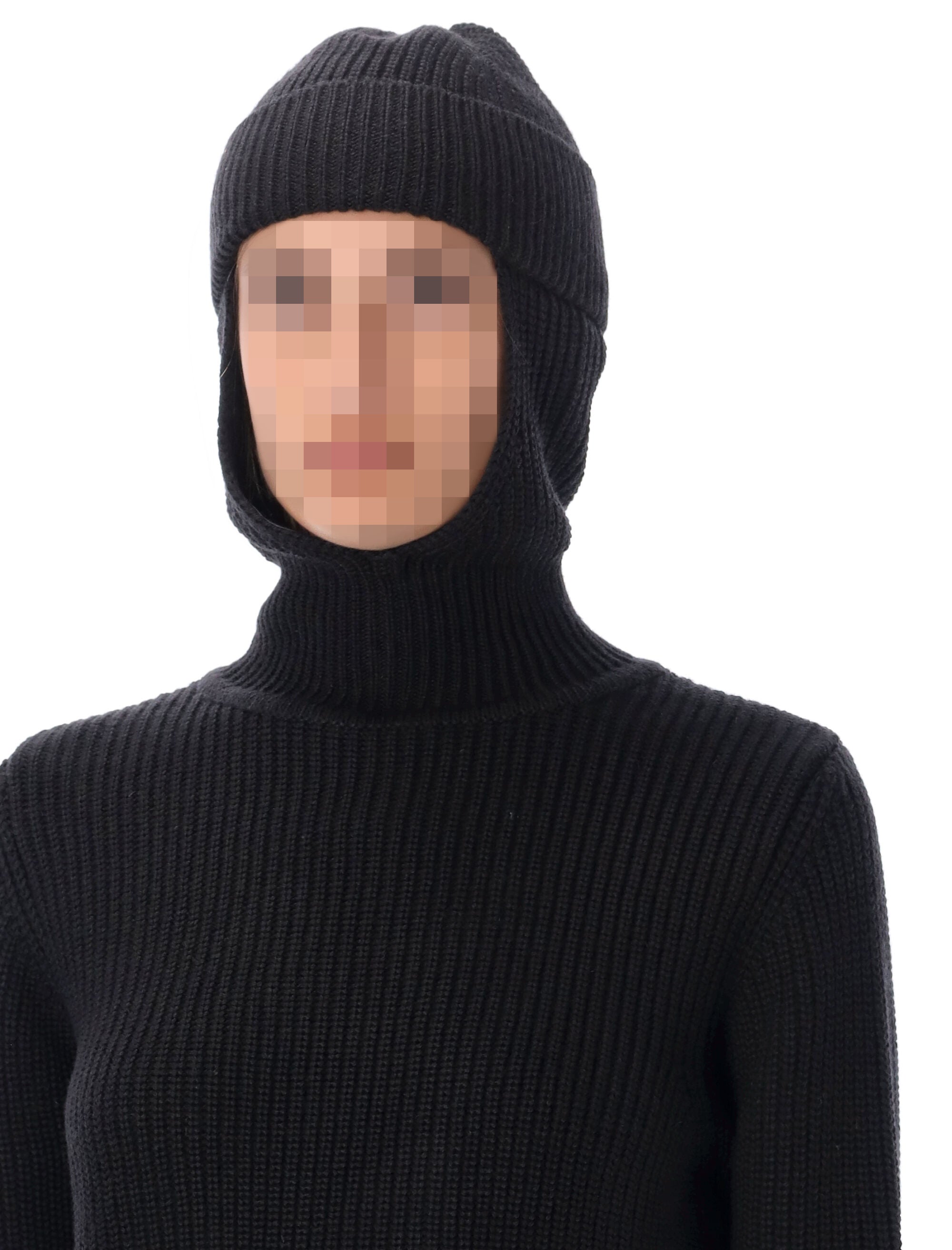 BEVZA Fitted Balaclava Sweater - Size S