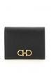 Ferragamo Compact Gancini Hook Mini Wallet