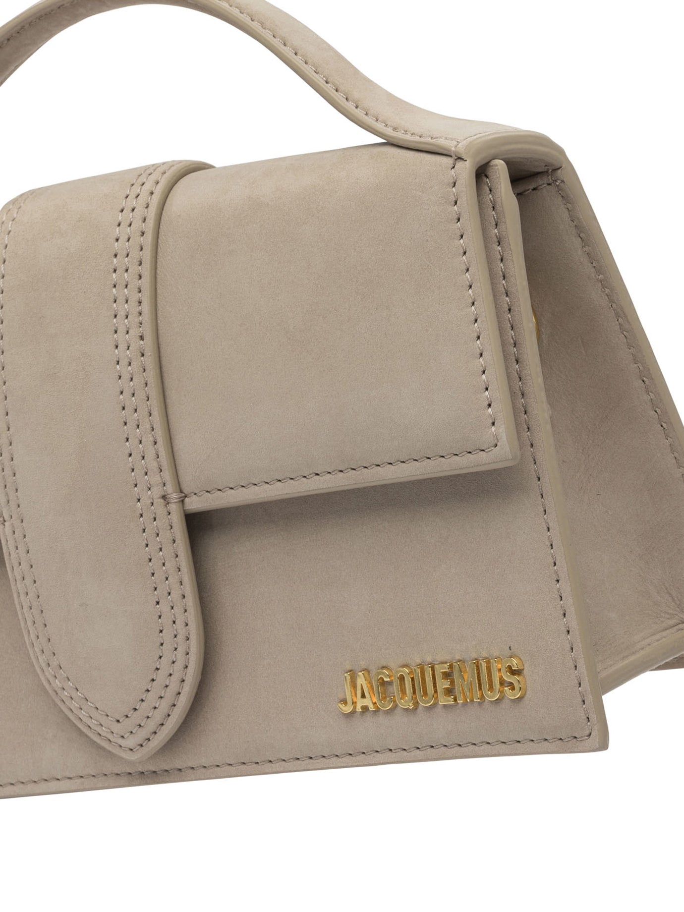 JACQUEMUS Mini Leather Handbag 23.5X13X7 CM