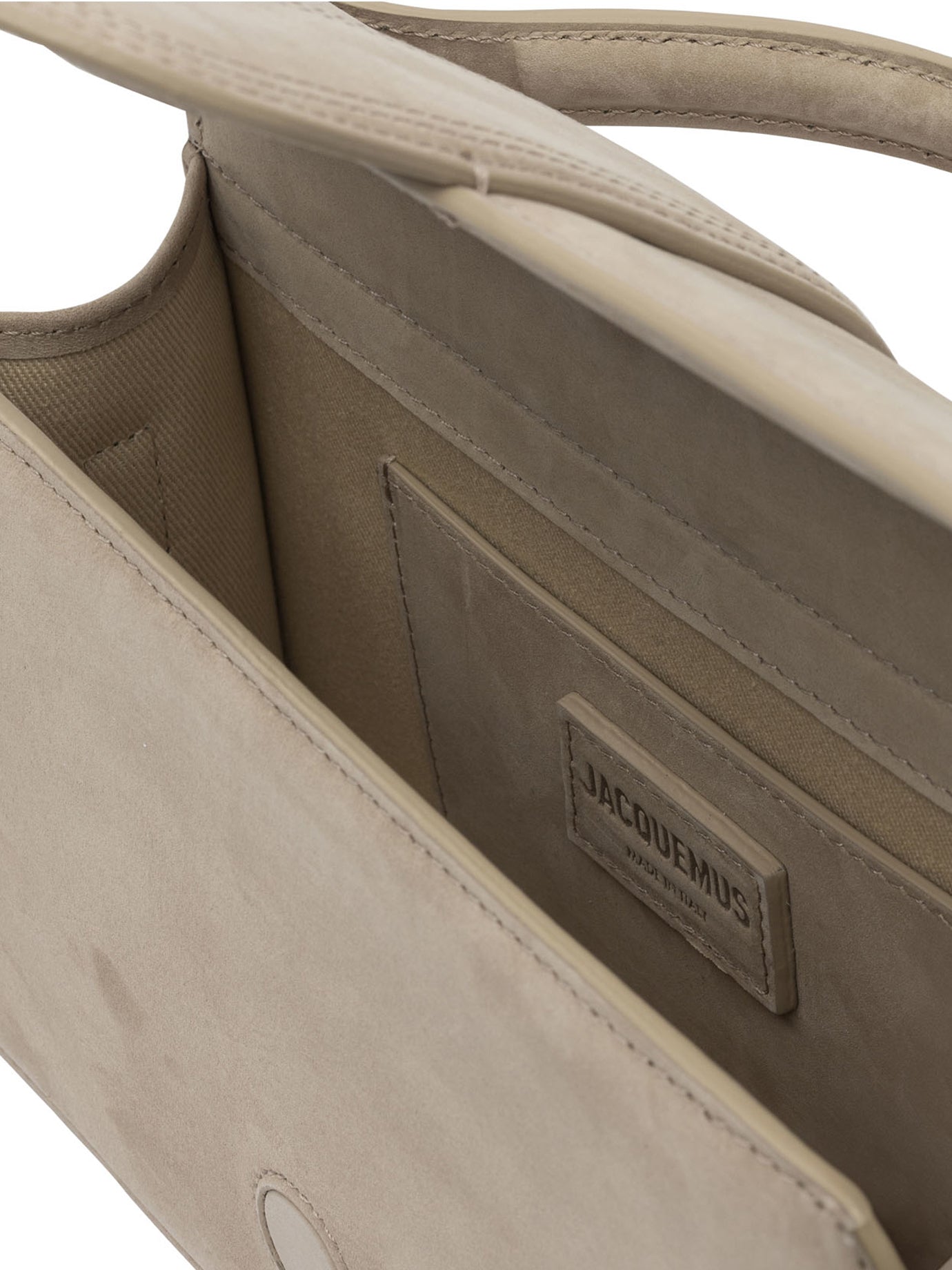 JACQUEMUS Mini Leather Handbag 23.5X13X7 CM