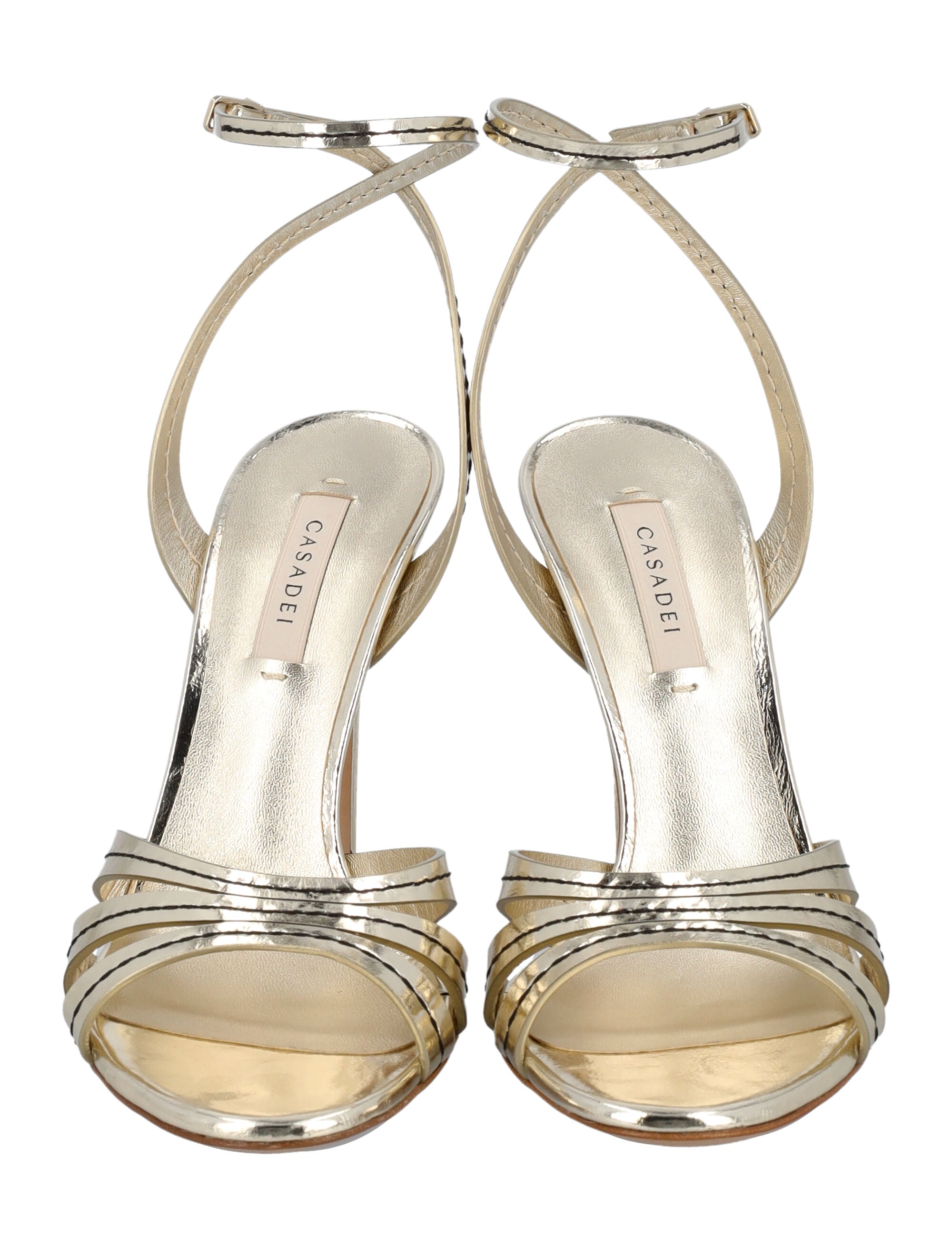 CASADEI Elegant High Stiletto Open Toe Sandals