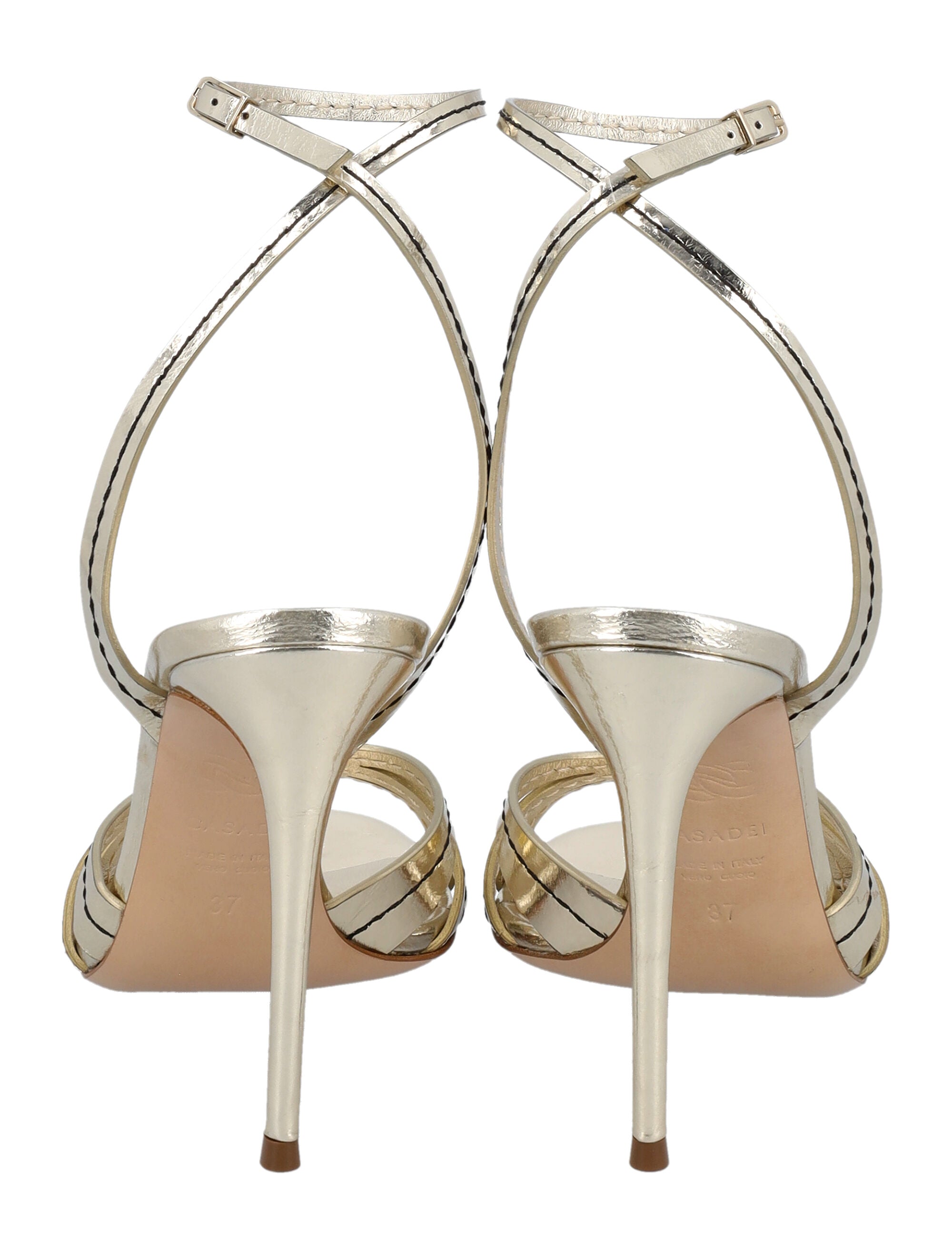 CASADEI Elegant High Stiletto Open Toe Sandals