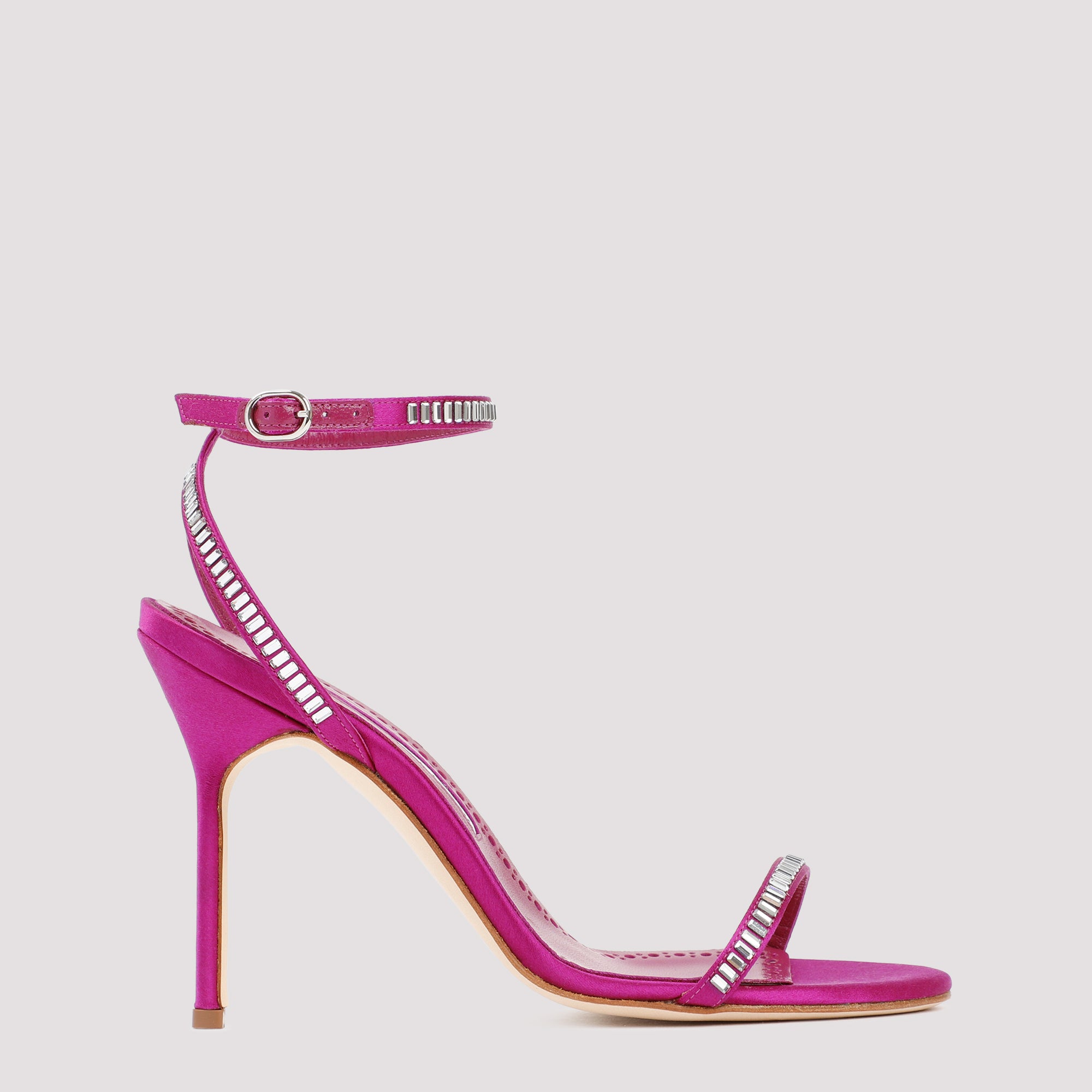 MANOLO BLAHNIK Sleek Sandal 105