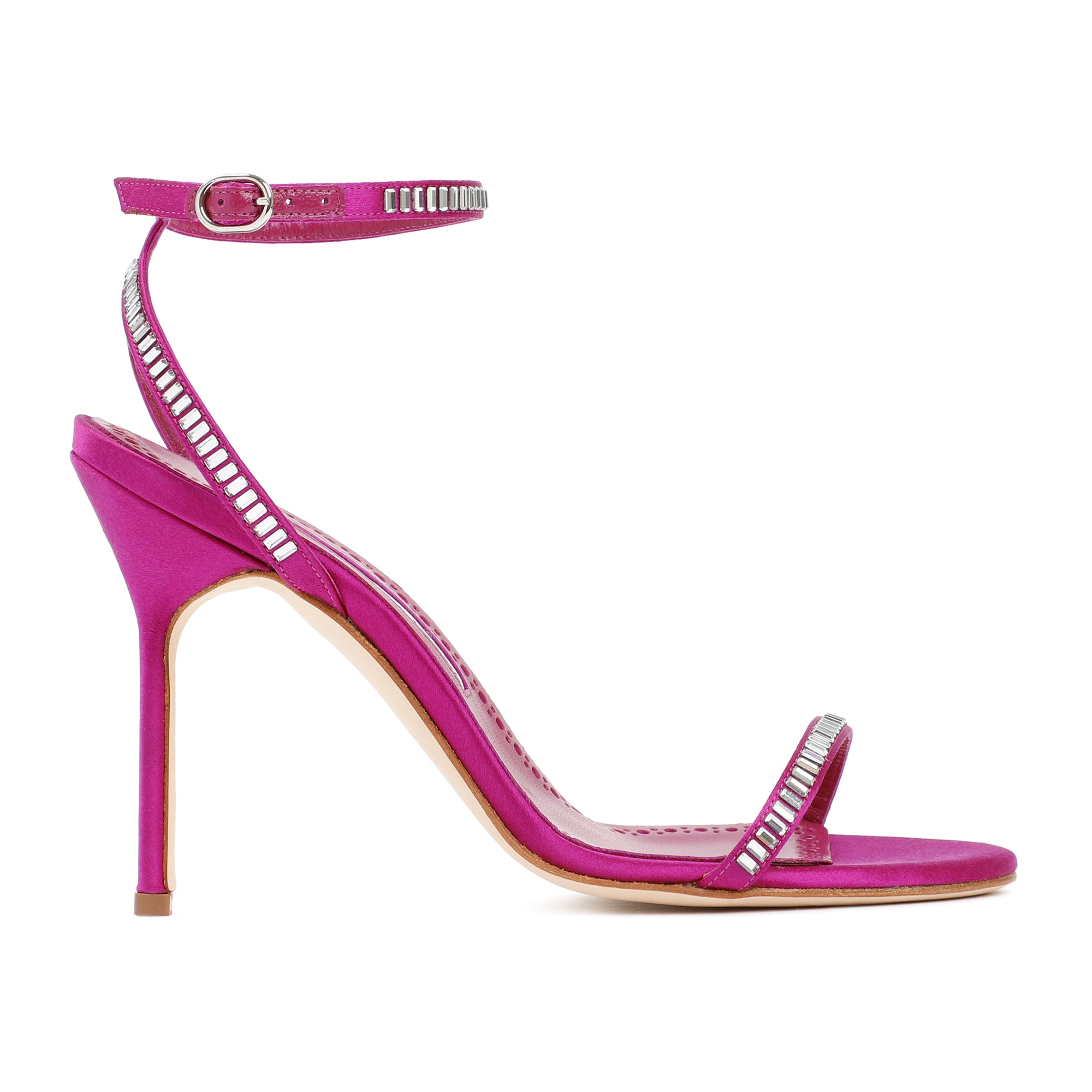 MANOLO BLAHNIK Sleek Sandal 105
