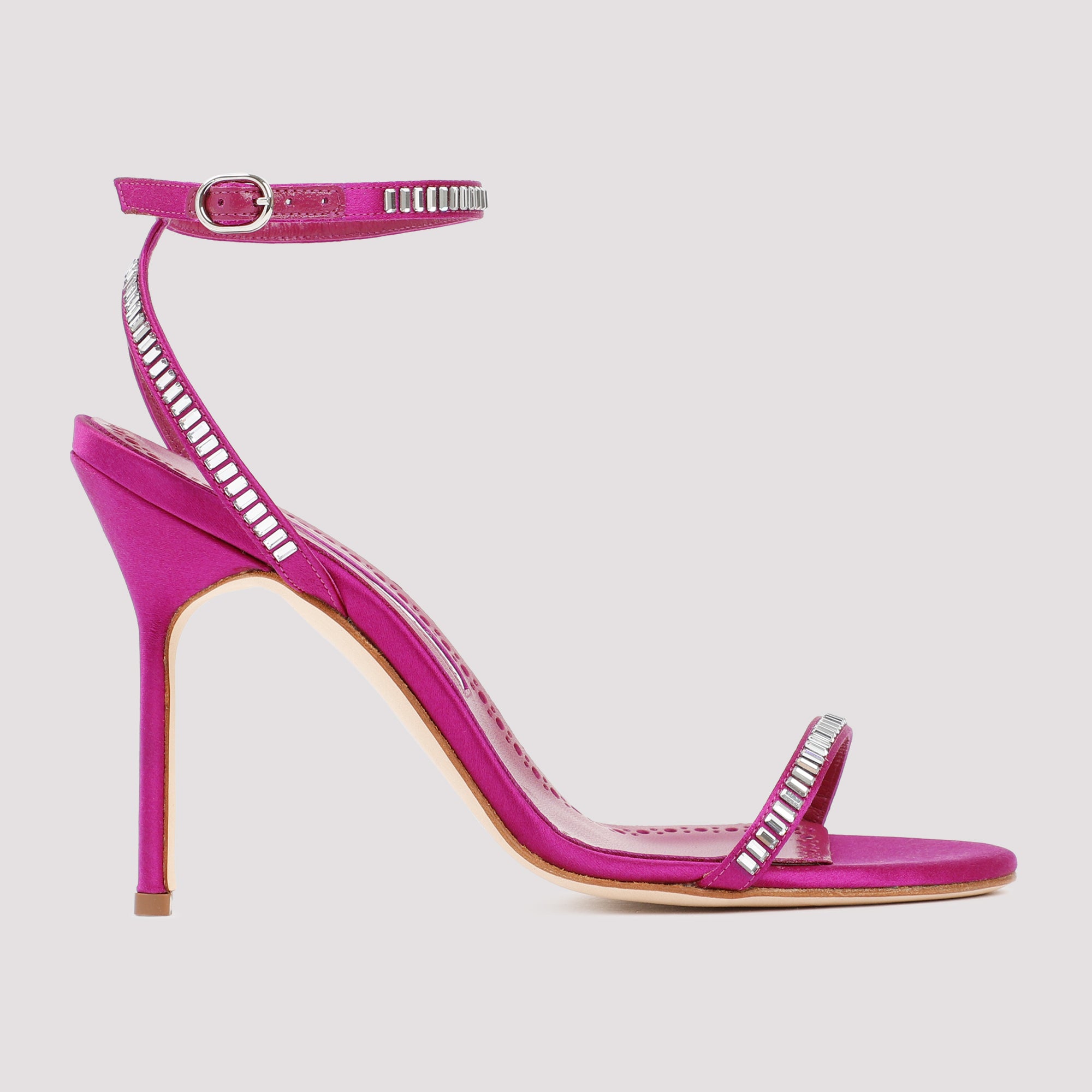 MANOLO BLAHNIK Sleek Sandal 105