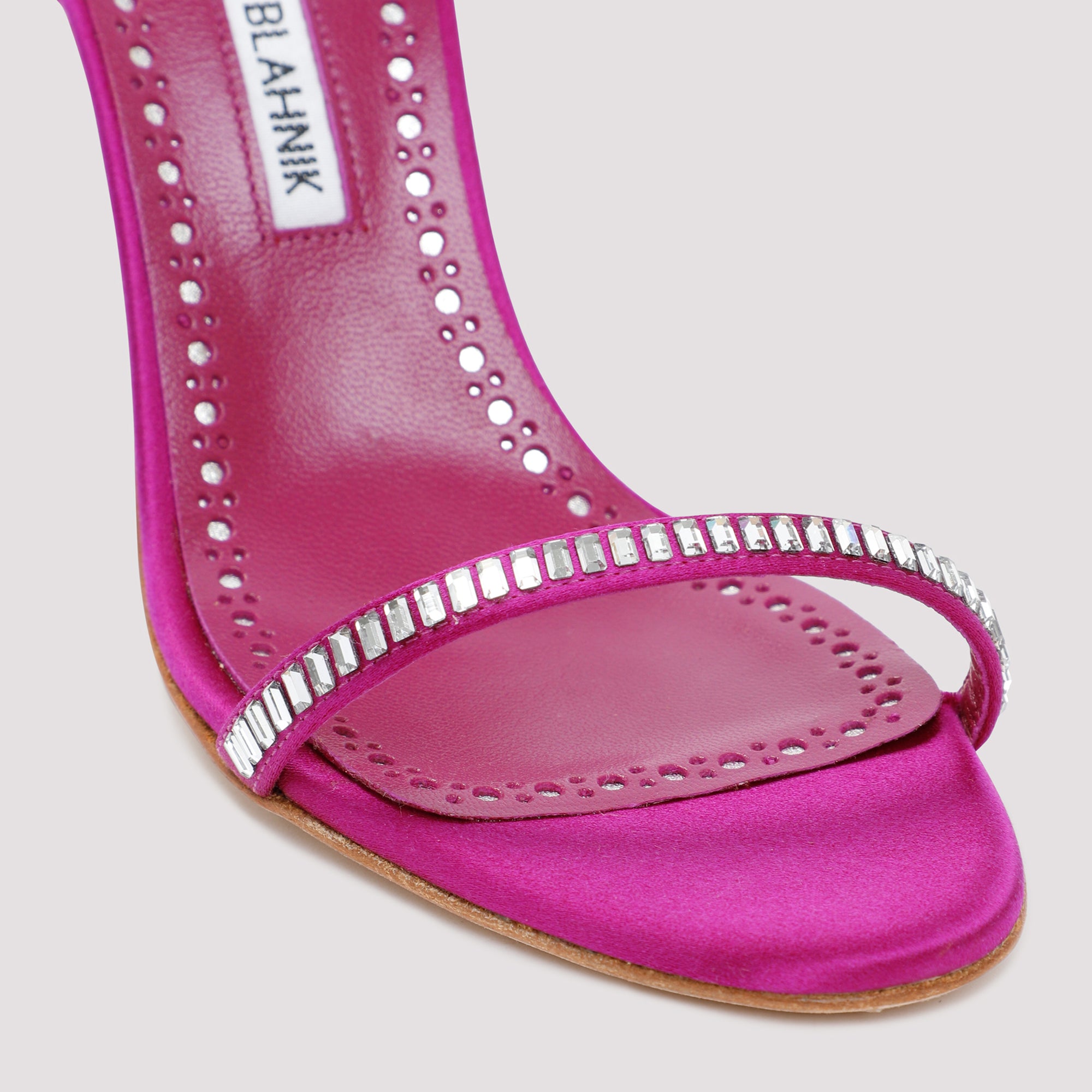 MANOLO BLAHNIK Sleek Sandal 105
