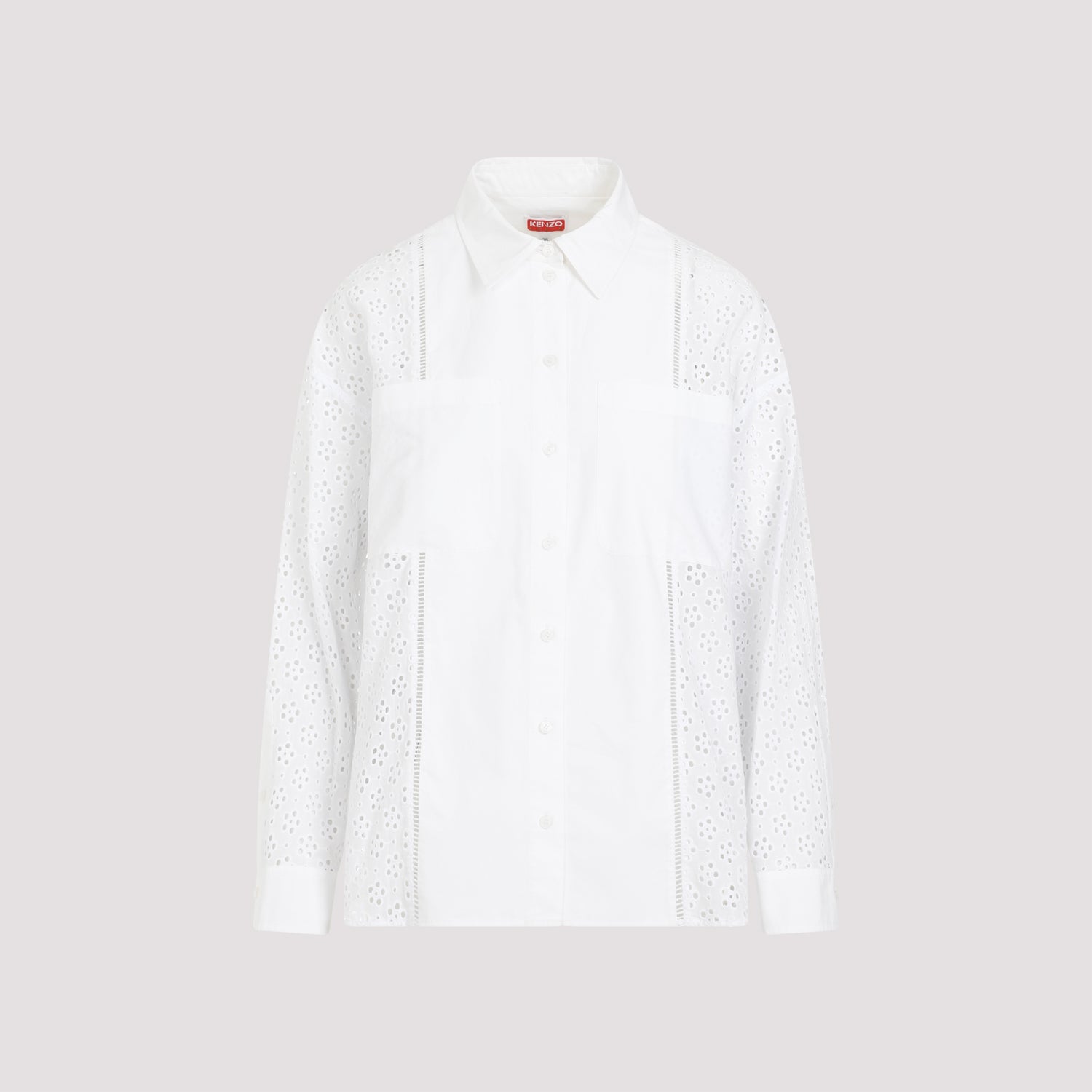 KENZO Broderie Anglaise Shirt for Men - SS24