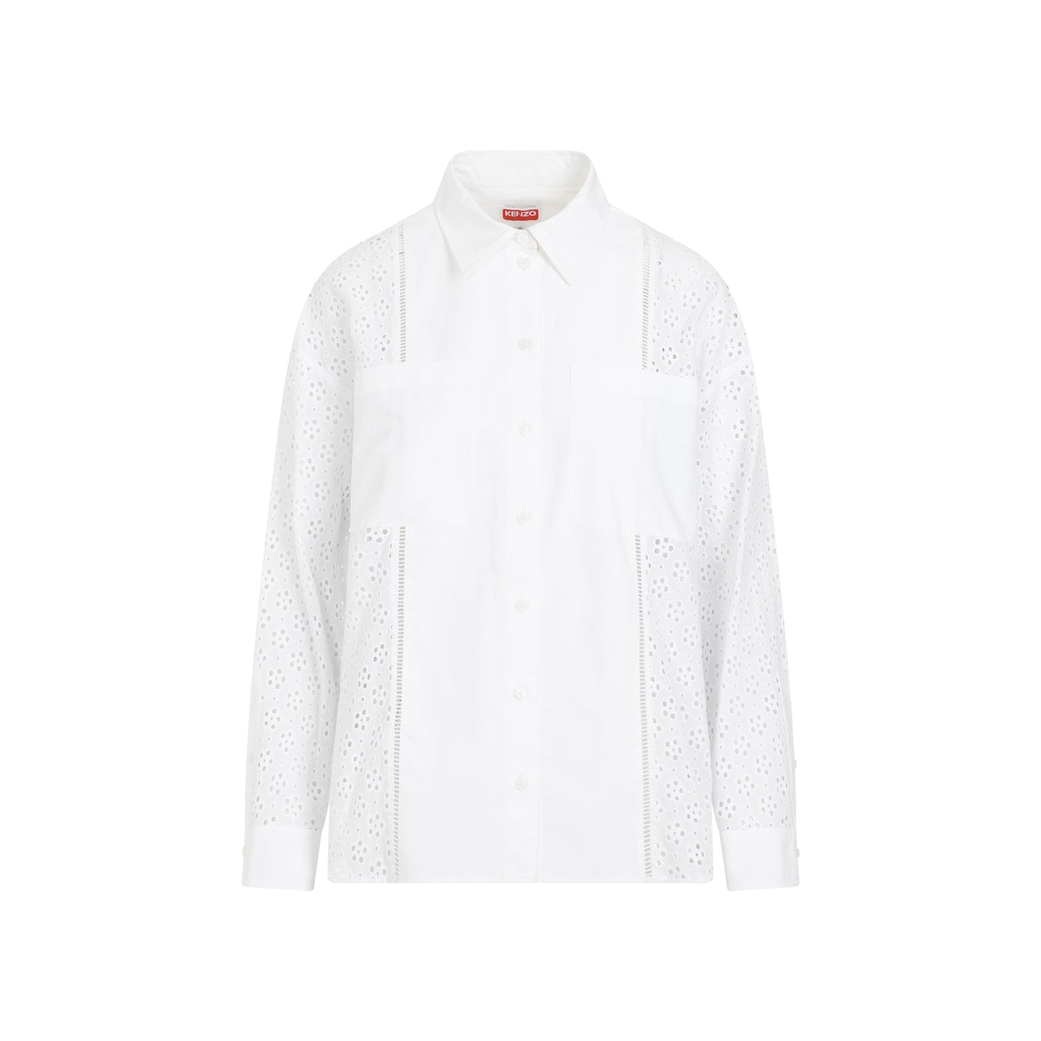 KENZO Broderie Anglaise Shirt for Men - SS24