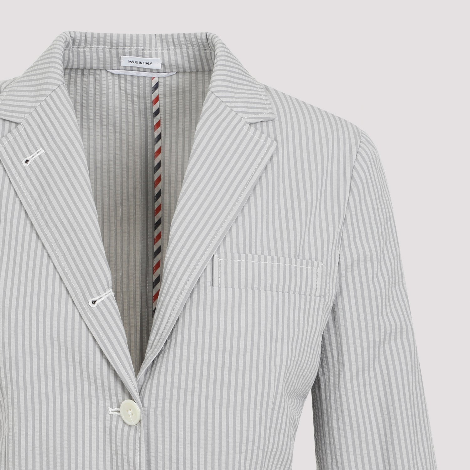 THOM BROWNE Essential Cotton Jacket for Men - SS24