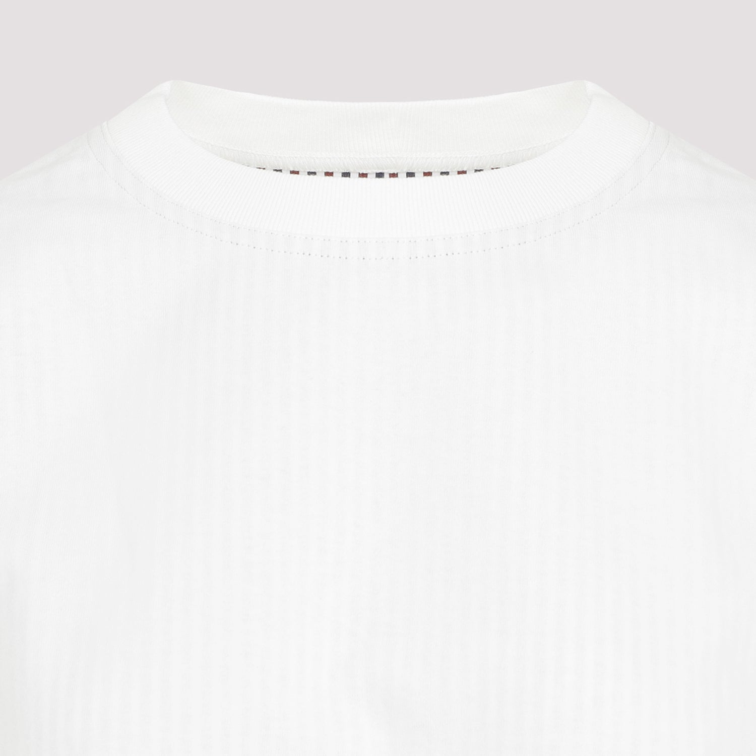 BOTTEGA VENETA Double Layer Striped Cotton T-shirt