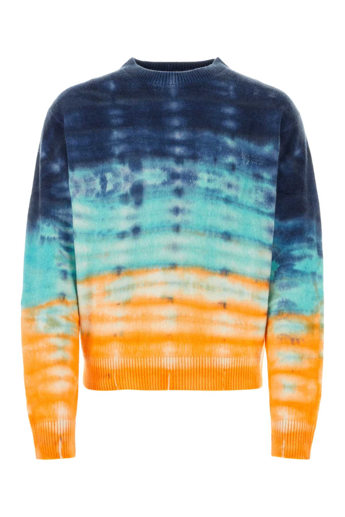 THE ELDER STATESMAN Multicolor Cashmere Sweater for Men