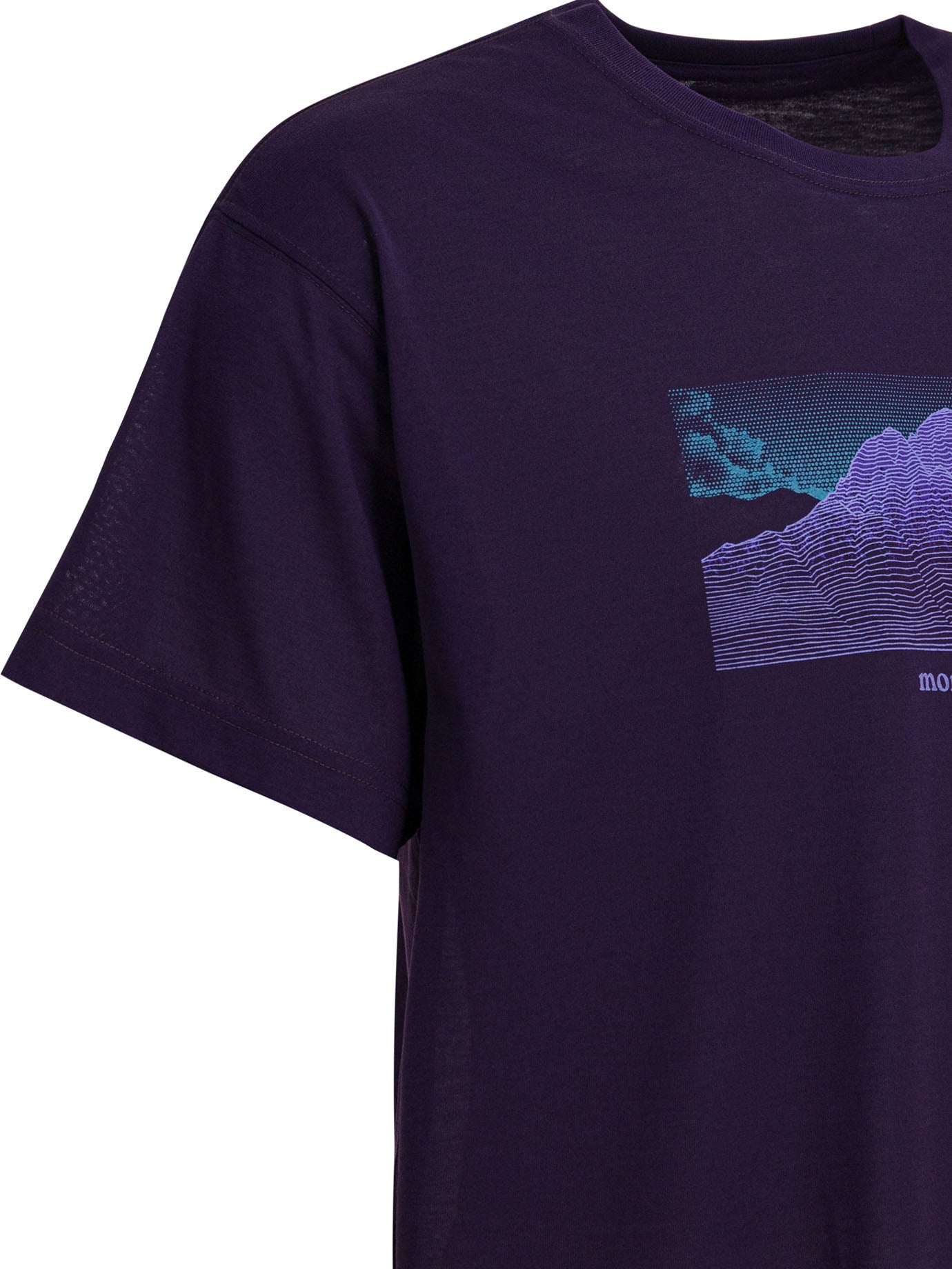 MONTBELL Geography Print Regular Fit Short Sleeve T-Shirt