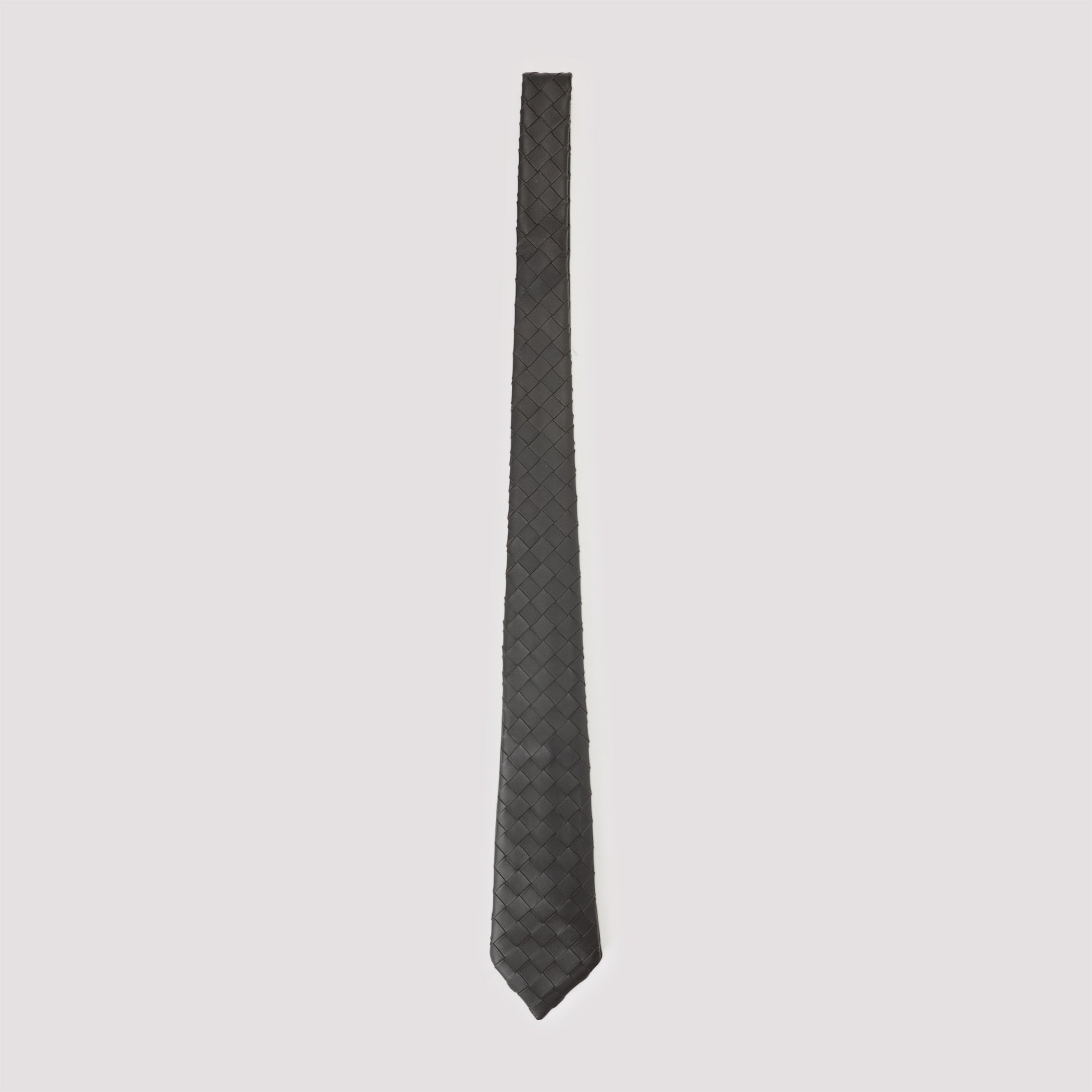 BOTTEGA VENETA Elegant Leather Tie for Men