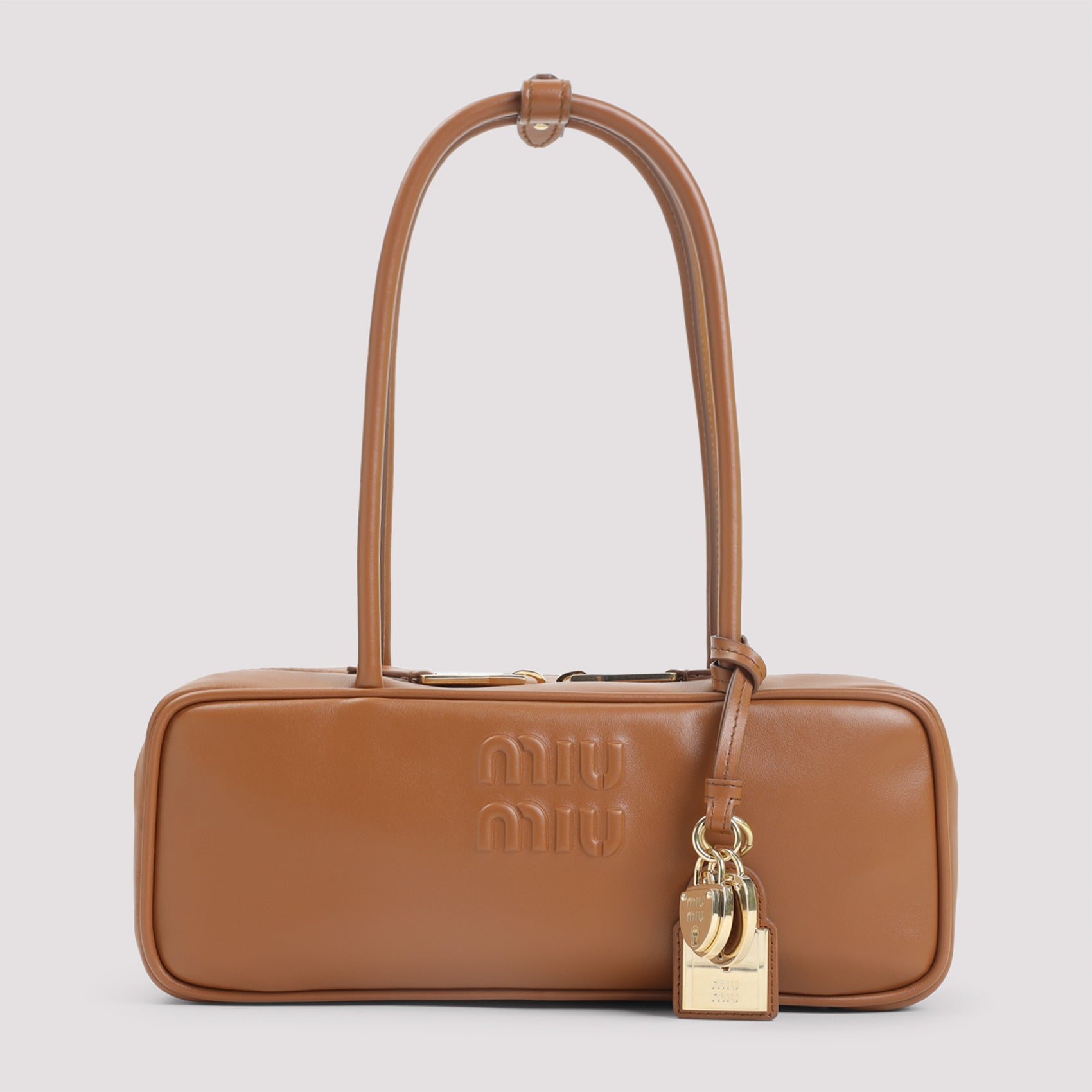 MIU MIU Mini Leather Handbag - 28cm x 11cm x 8cm