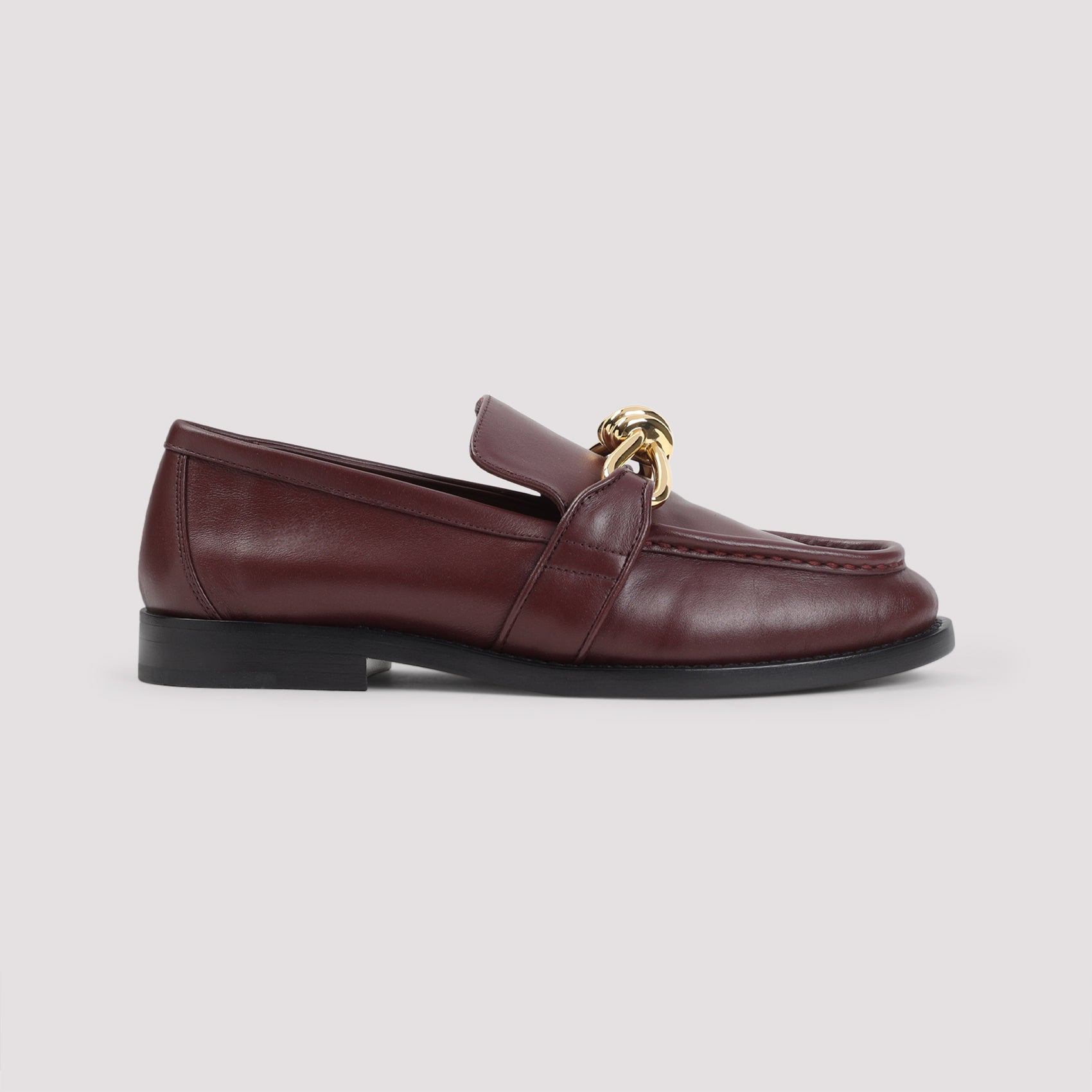 BOTTEGA VENETA Astair Metallic Knot Loafer
