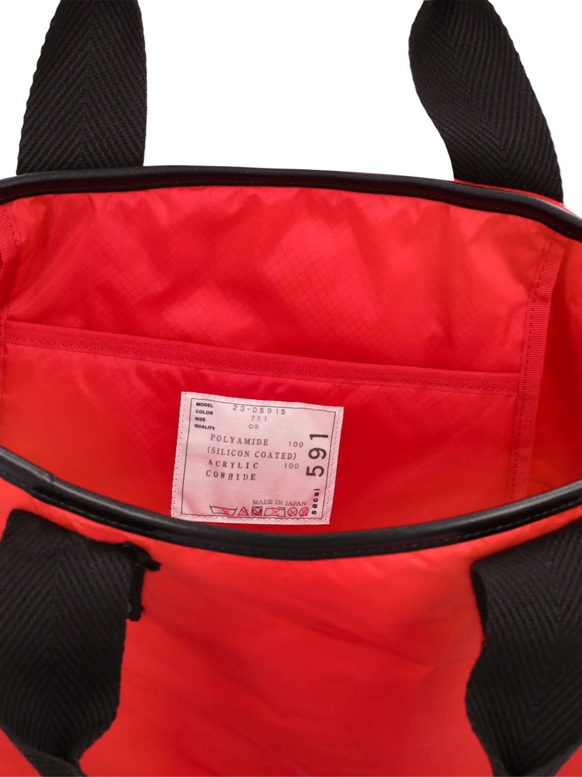 SACAI Skytex Logo Shopping 25x45x12 CM Tote Handbag