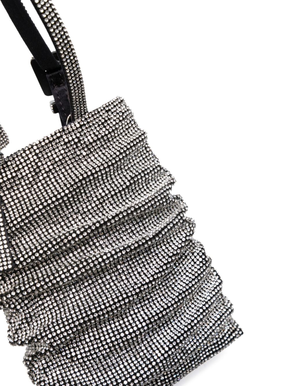 BENEDETTA BRUZZICHES Mini Metallic Leather Handbag