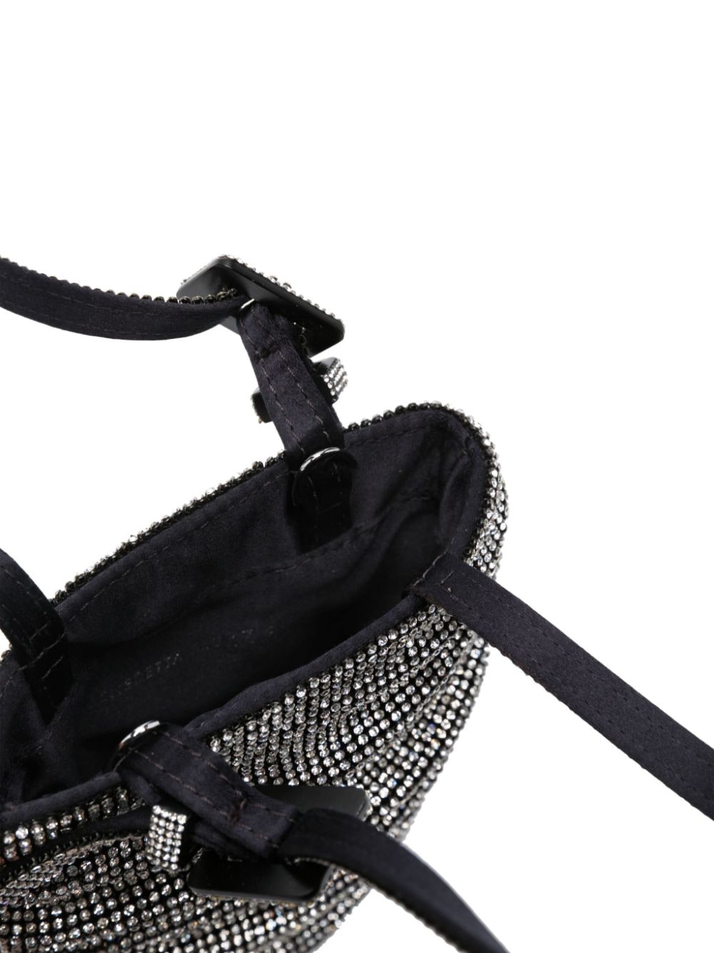 BENEDETTA BRUZZICHES Mini Metallic Leather Handbag