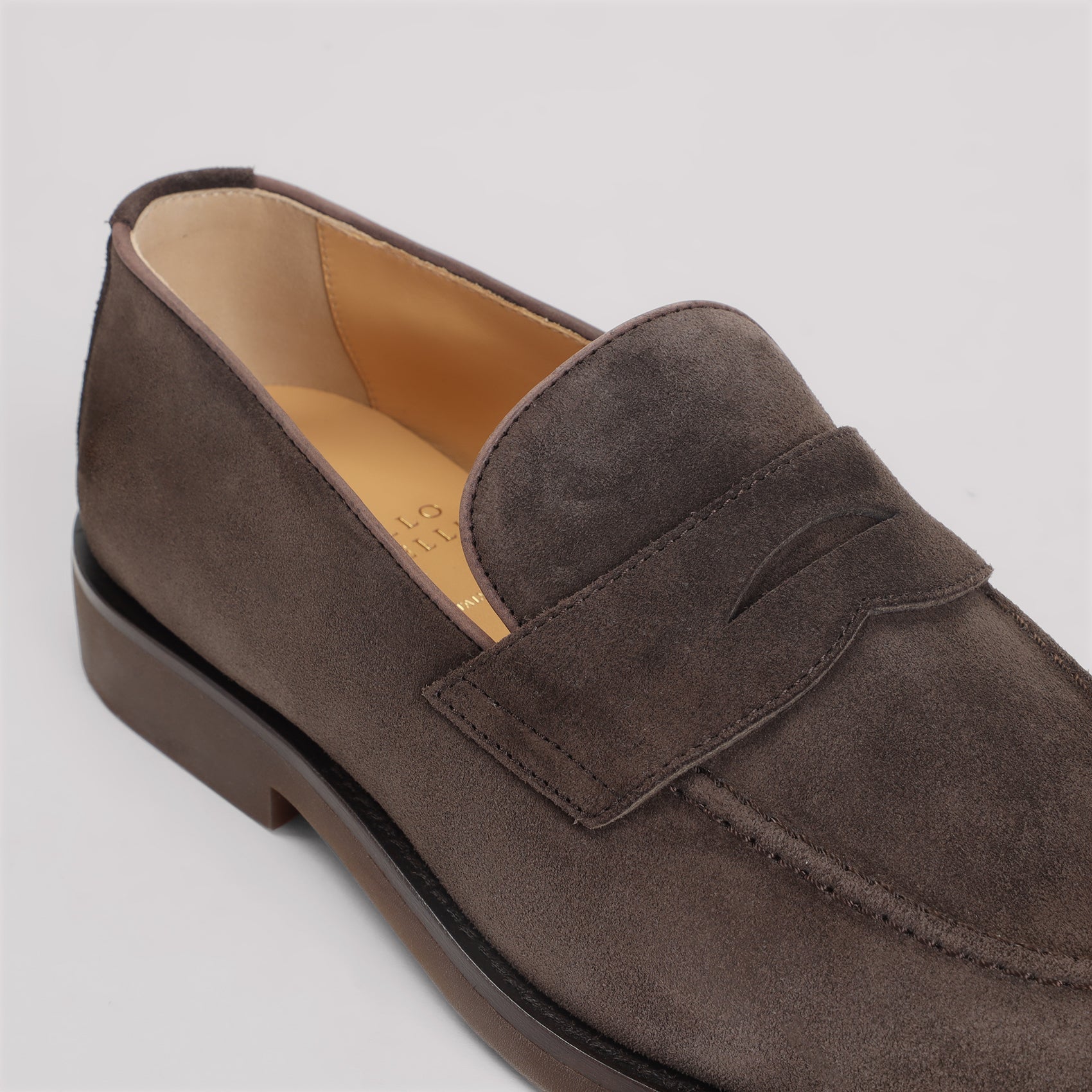 BRUNELLO CUCINELLI Suede Leather Loafers for Men - FW25