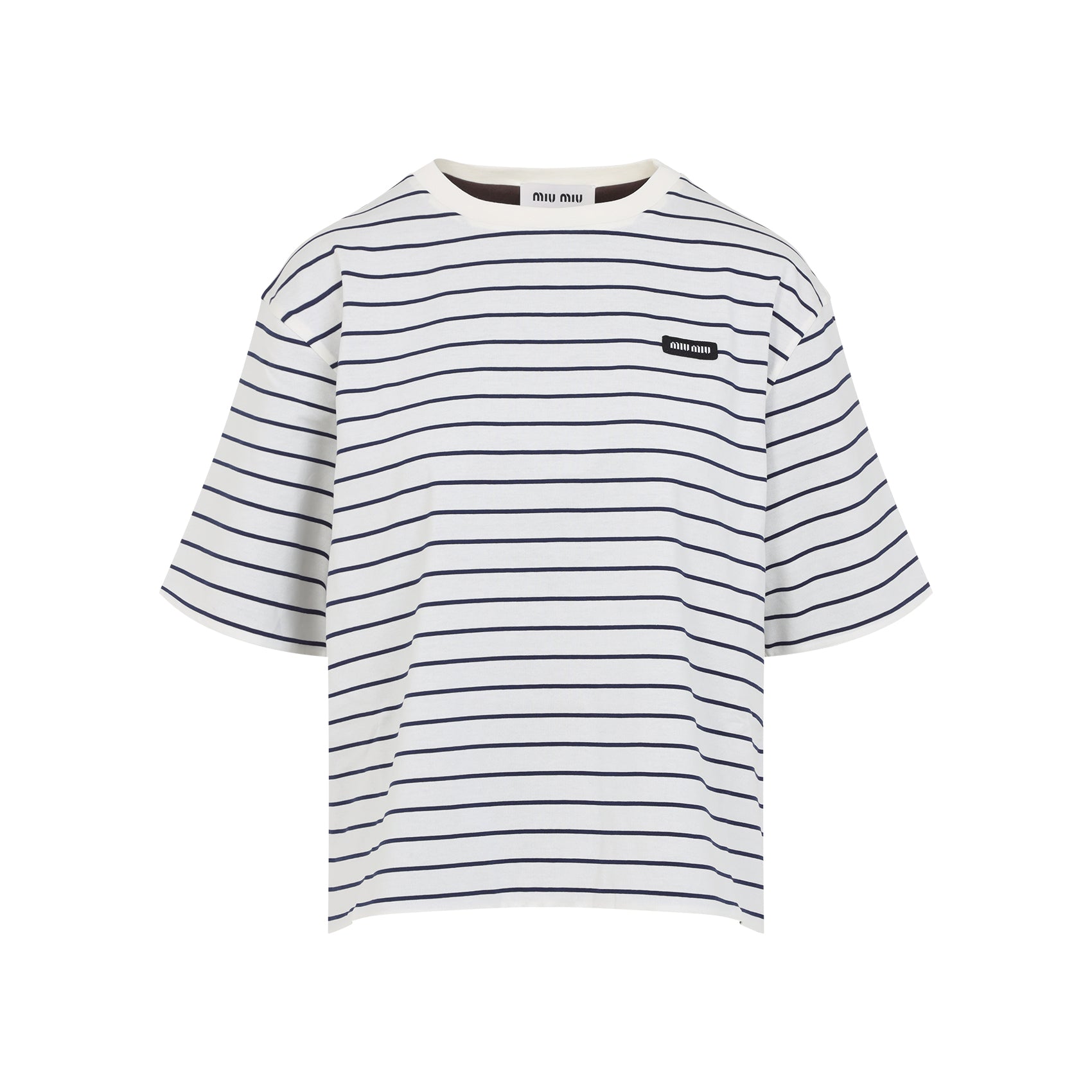 MIU MIU Men's Cotton T-shirt - FW25 Collection