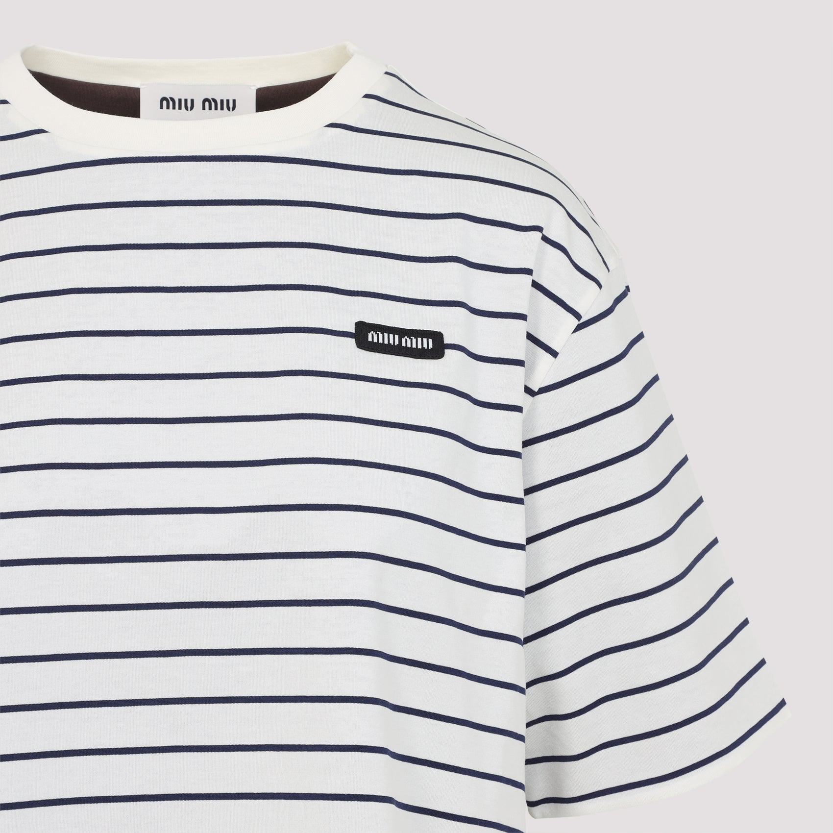 MIU MIU Men's Cotton T-shirt - FW25 Collection