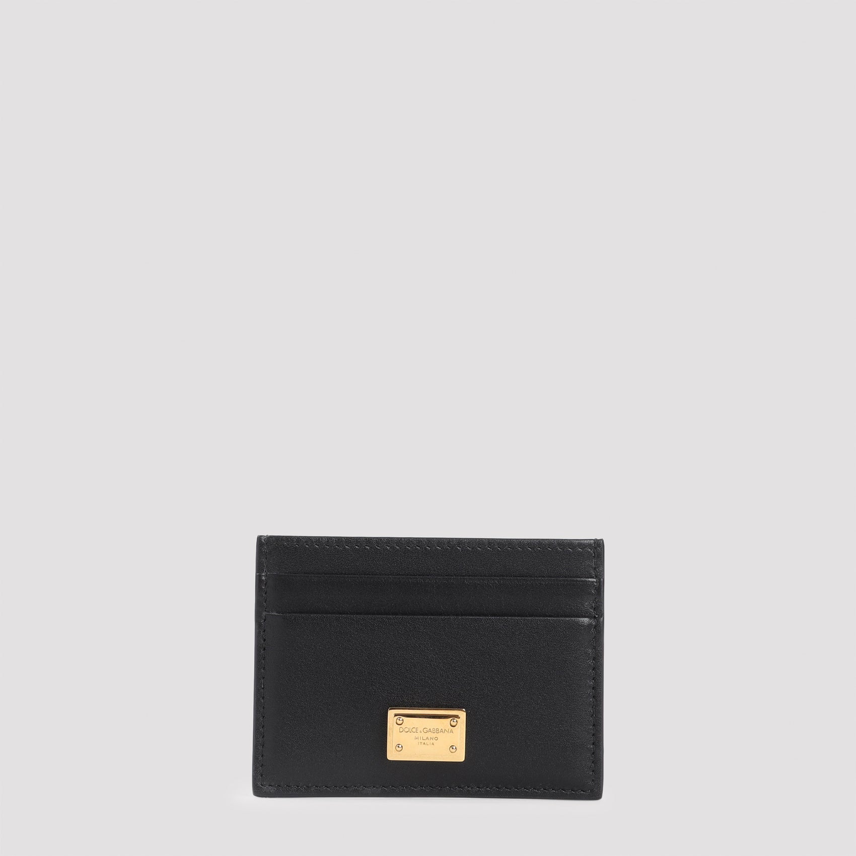 DOLCE & GABBANA Mini Leather Credit Card Holder