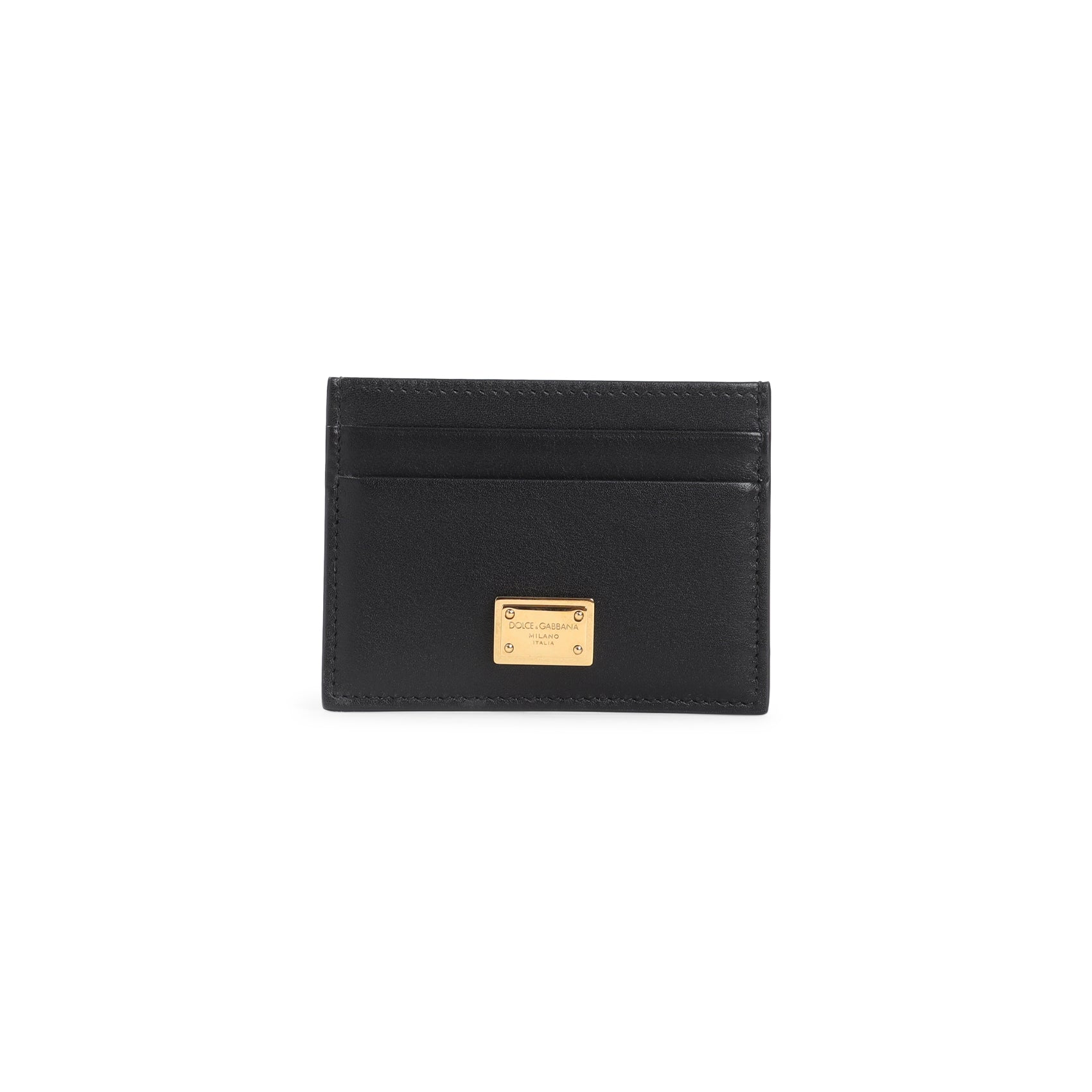 DOLCE & GABBANA Mini Leather Credit Card Holder