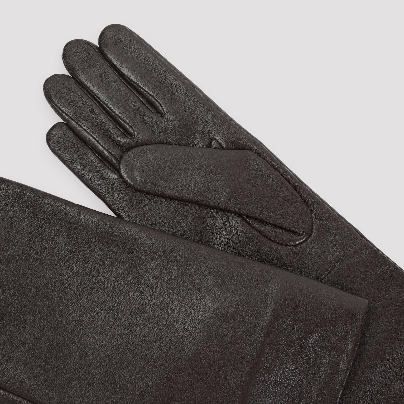 THE FRANKIE SHOP Veneto Long Leather Gloves for Men