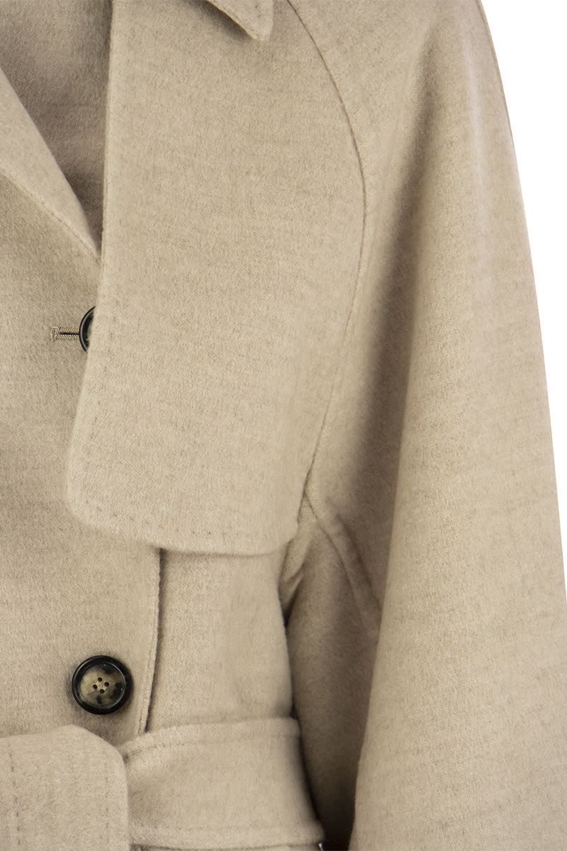 MAX MARA Double Breasted Trench Coat