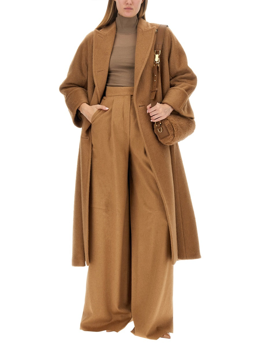 MAX MARA Elegant Women's Camel Wool Jacket - Size 40