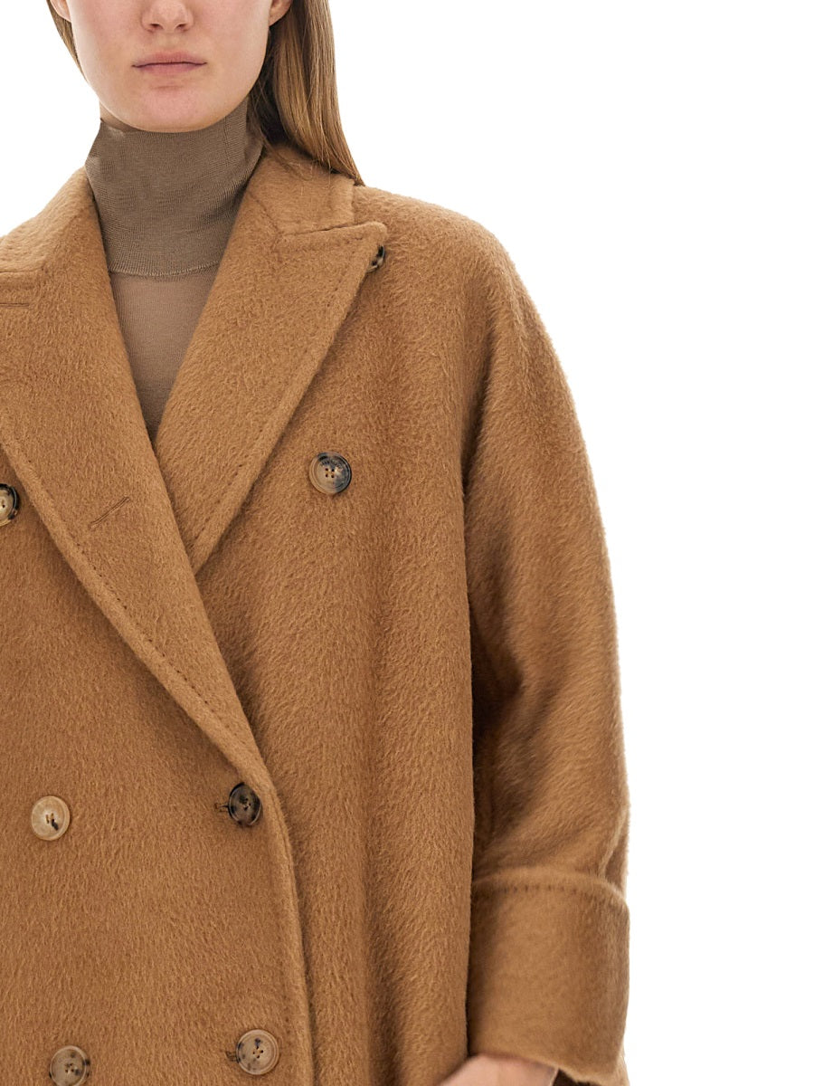 MAX MARA Elegant Women's Camel Wool Jacket - Size 40