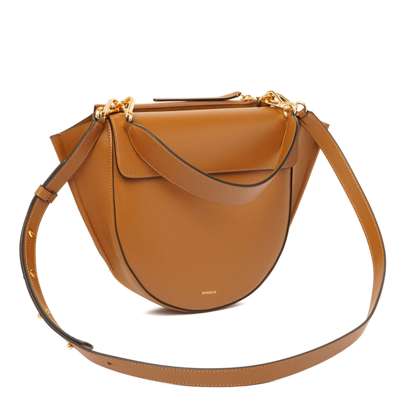 WANDLER Saddle Mini Leather Handbag