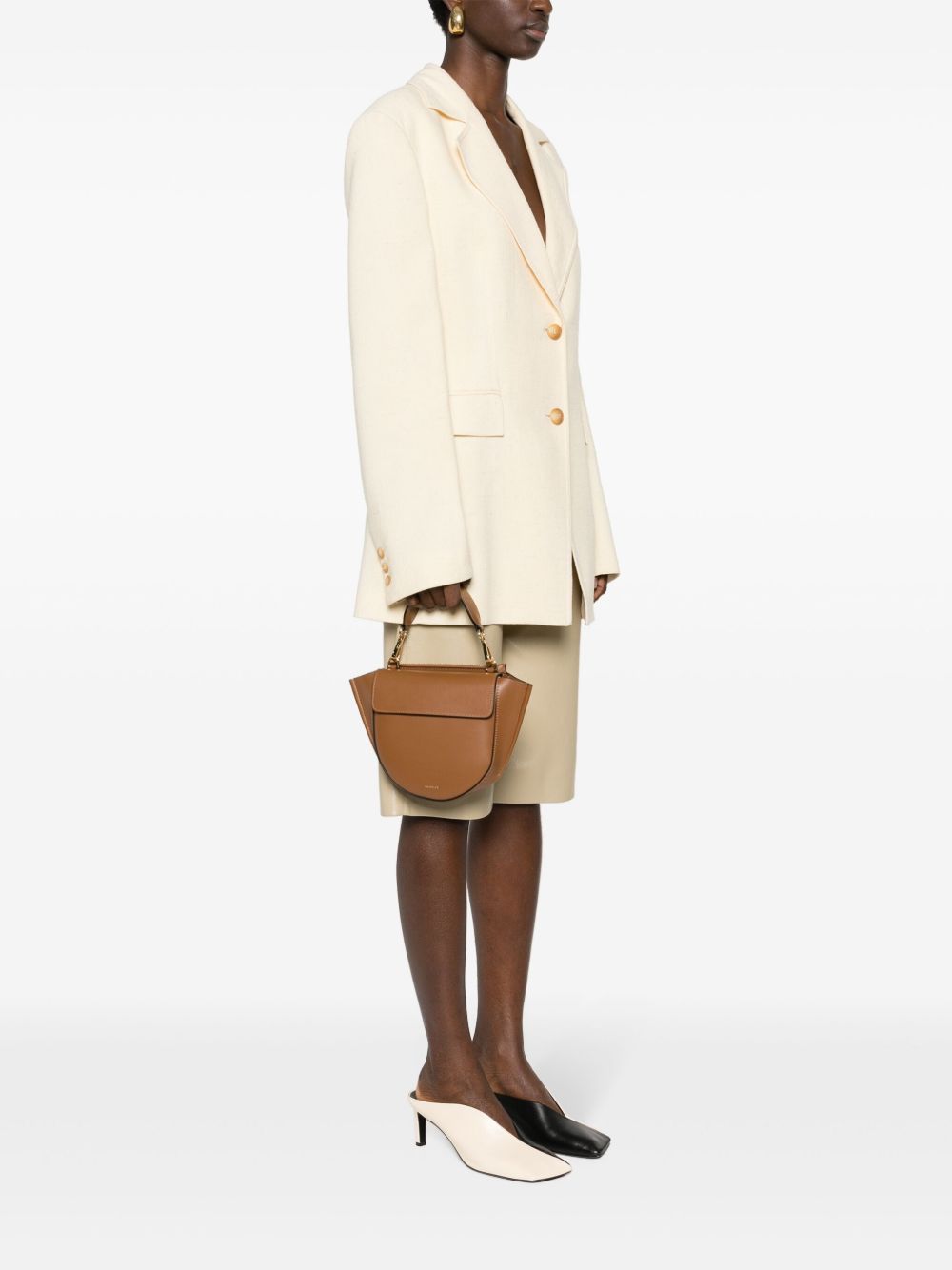 WANDLER Mini Handbag with Magnetic Closure