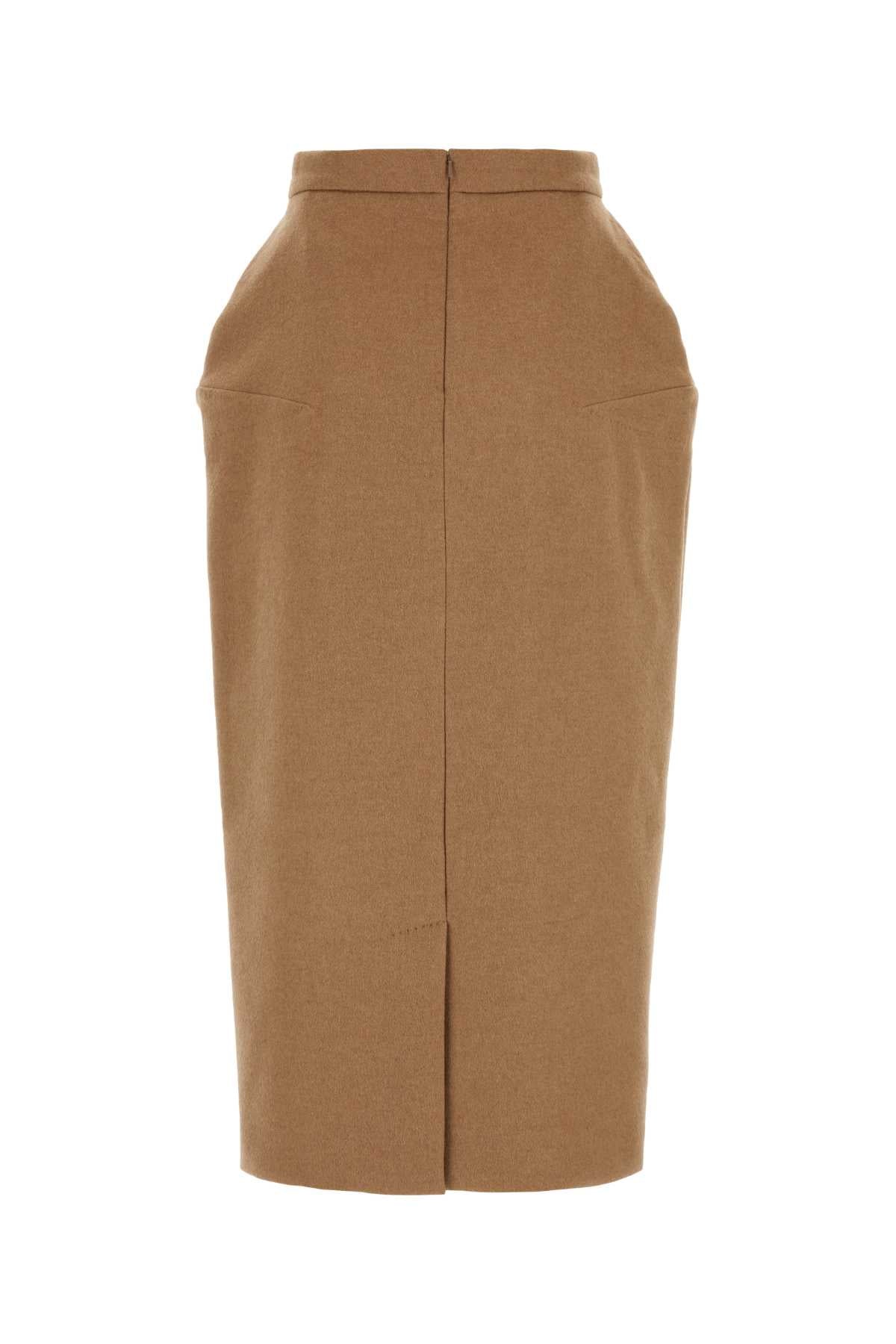 MAX MARA Women's Camel Babele Skirt - Mini Length