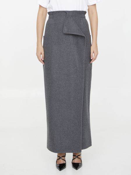MAX MARA Wool-Cashmere Blend Skirt