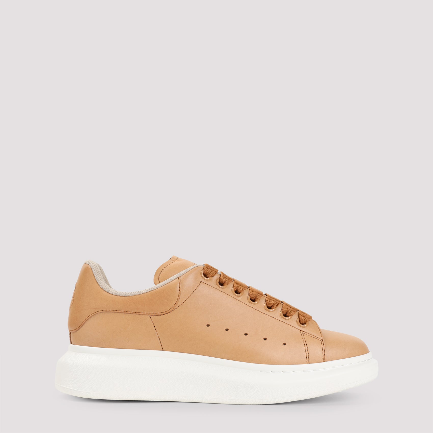 ALEXANDER MCQUEEN Men's Luxe Leather Sneakers