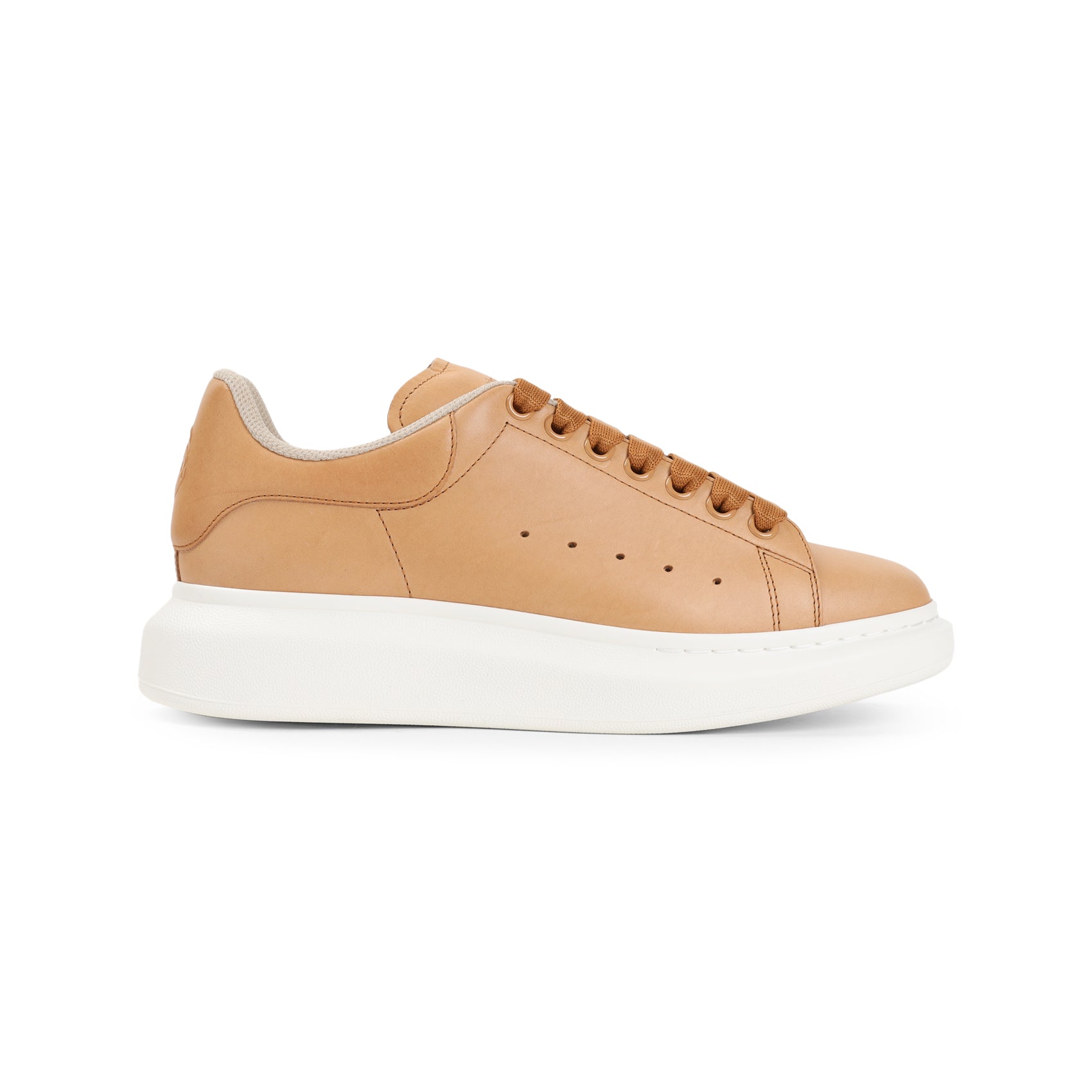 ALEXANDER MCQUEEN Men's Luxe Leather Sneakers