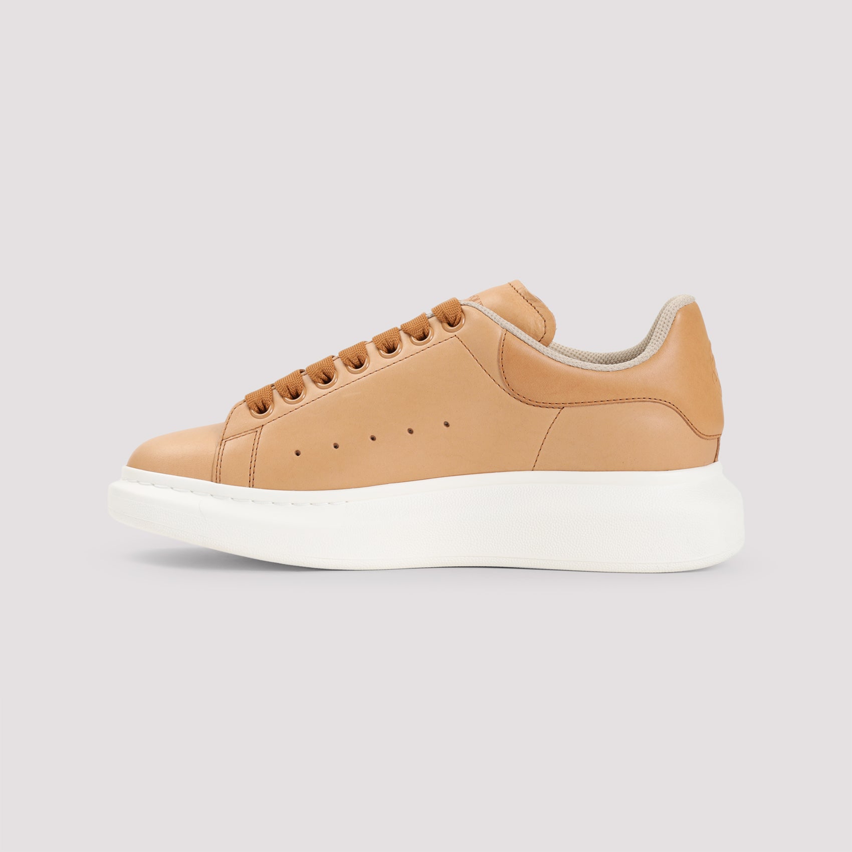 ALEXANDER MCQUEEN Men's Luxe Leather Sneakers
